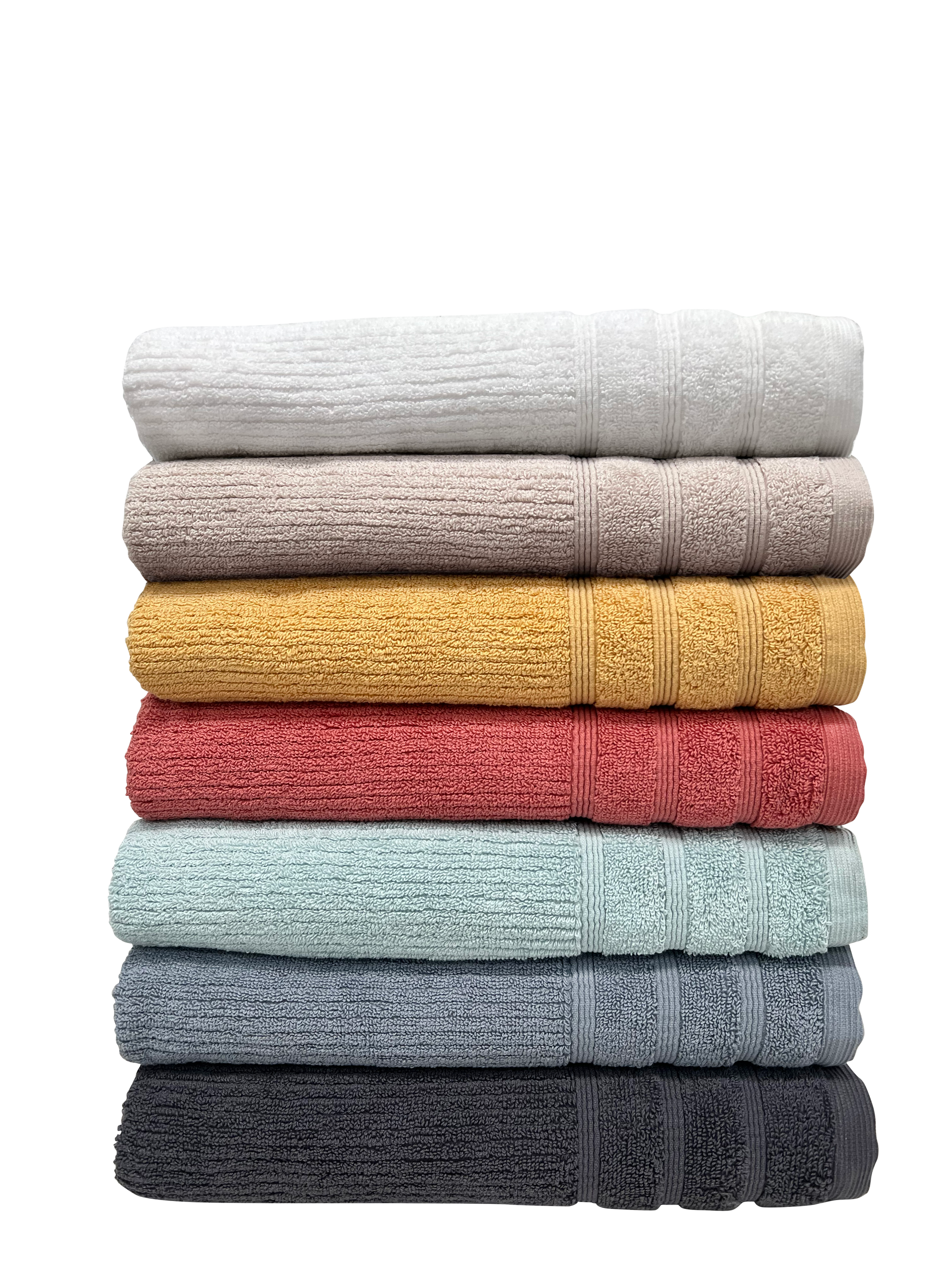 Bas Phillips | Cairo Ribbed Towel Collection  - Bath Sheet