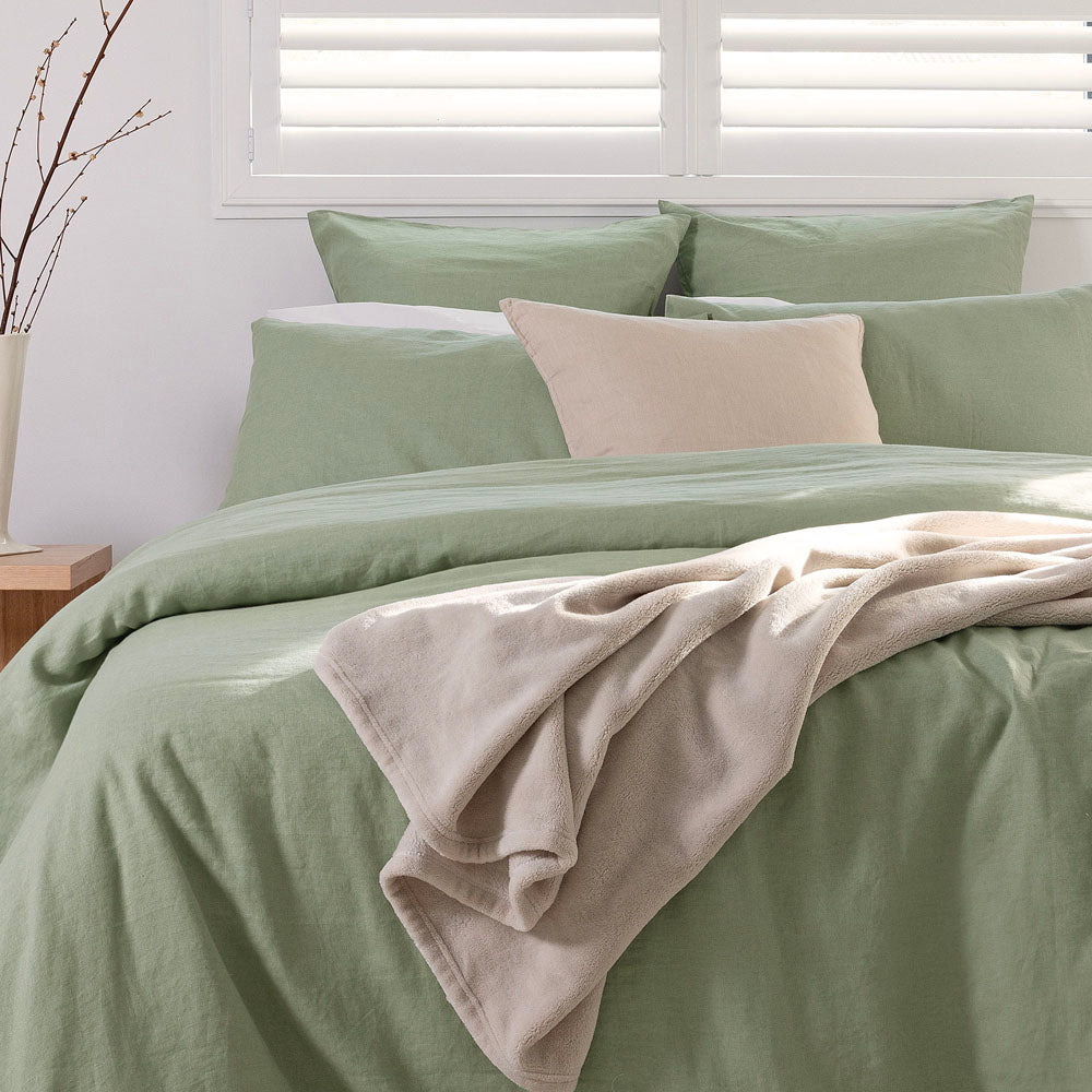 Bambury | Linen Euro Pillowcase Bambury