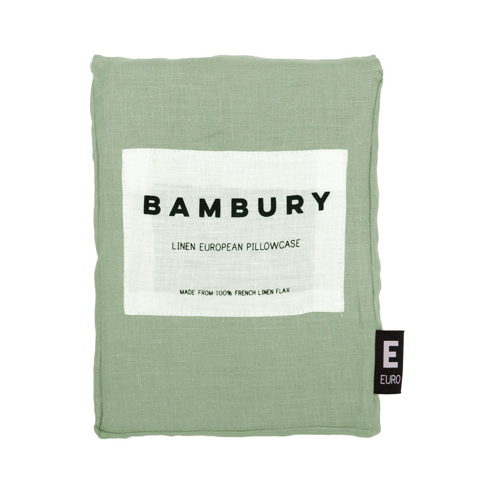 Bambury | Linen Euro Pillowcase Bambury