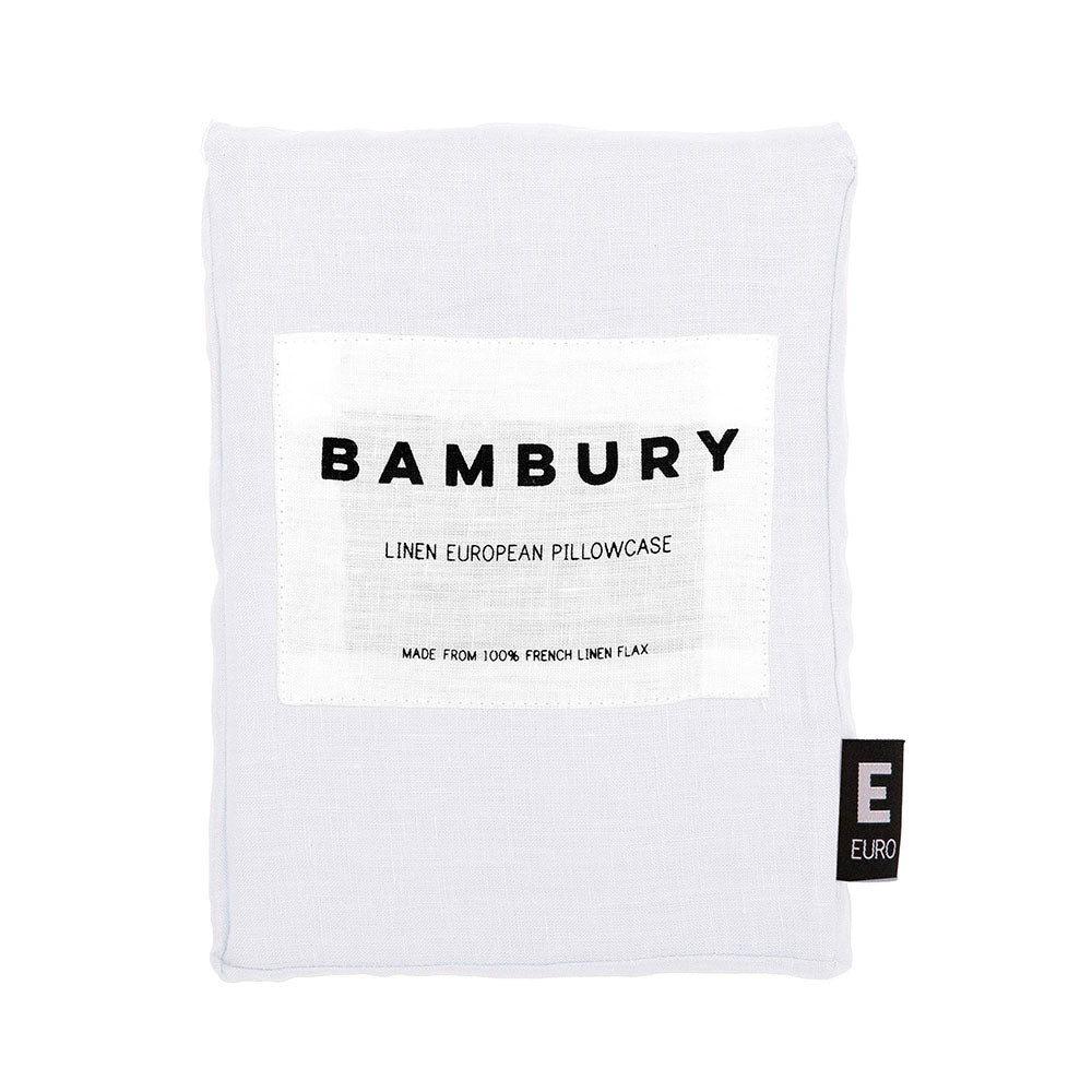 Bambury | Linen Euro Pillowcase Bambury