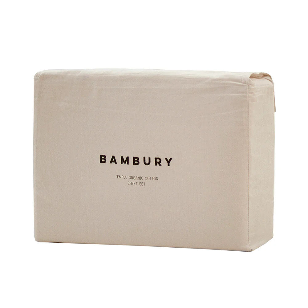 Bambury | Temple Organic Cotton Sheet Set Split Kb