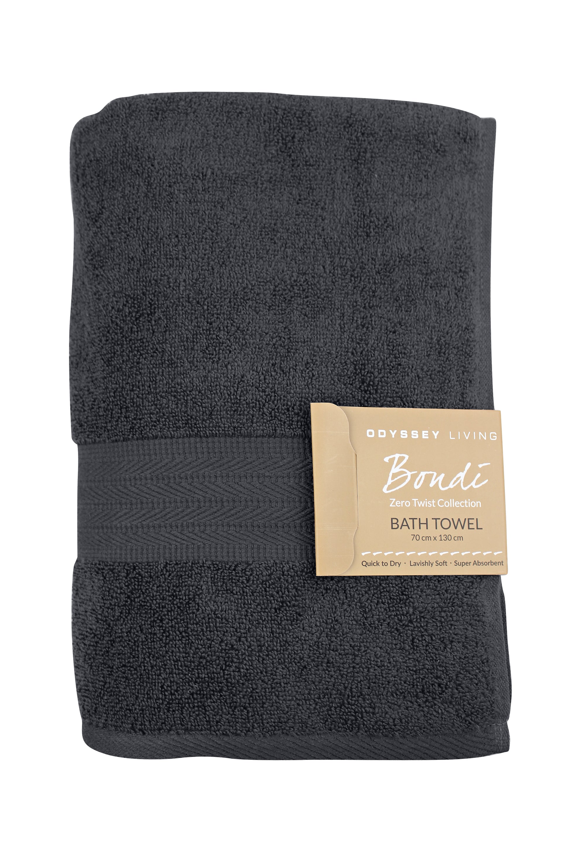 ODYSSEY LIVING | BONDI ZERO TWIST TOWEL COLLECTION - BATH TOWEL
