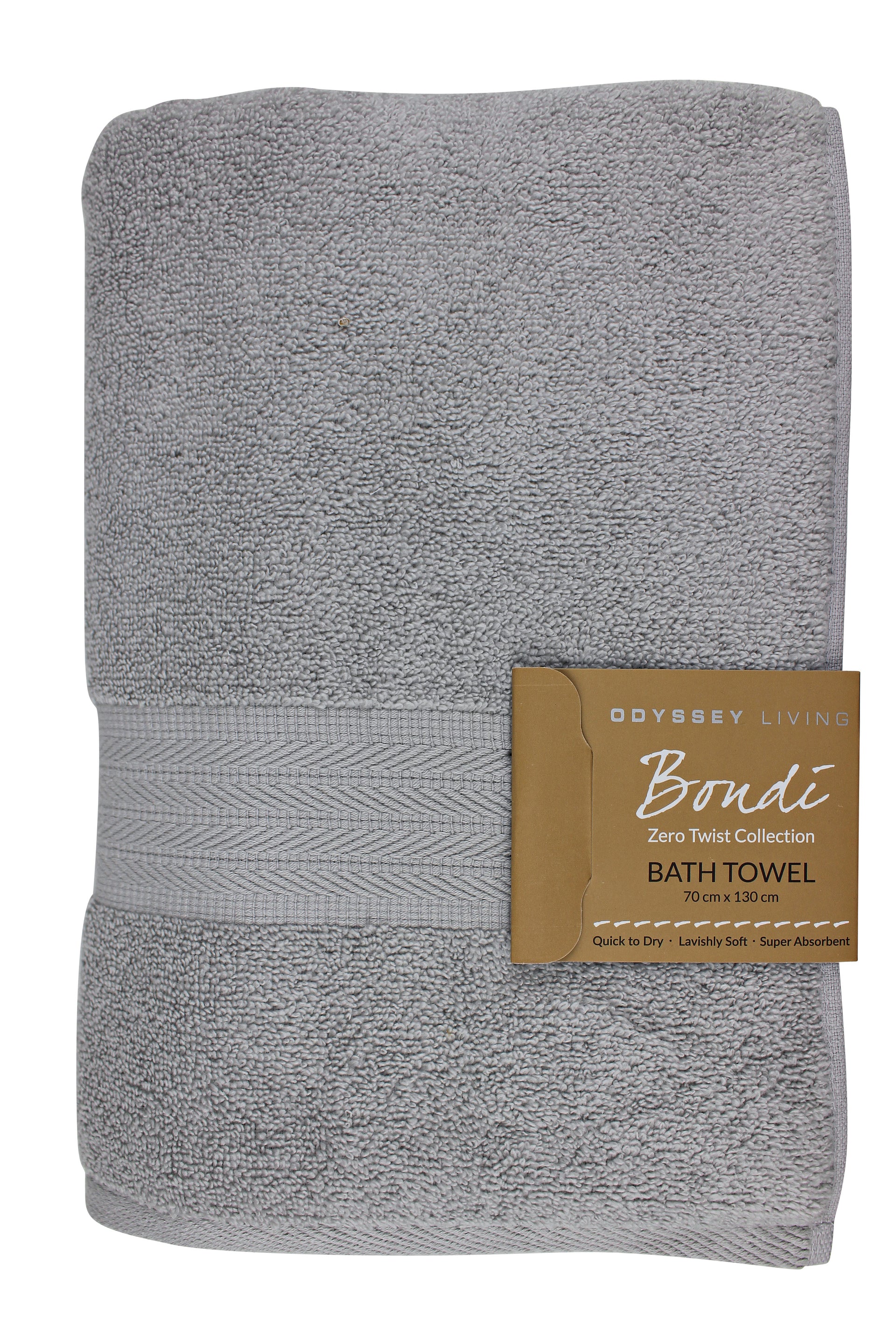 ODYSSEY LIVING | BONDI ZERO TWIST TOWEL COLLECTION - BATH TOWEL