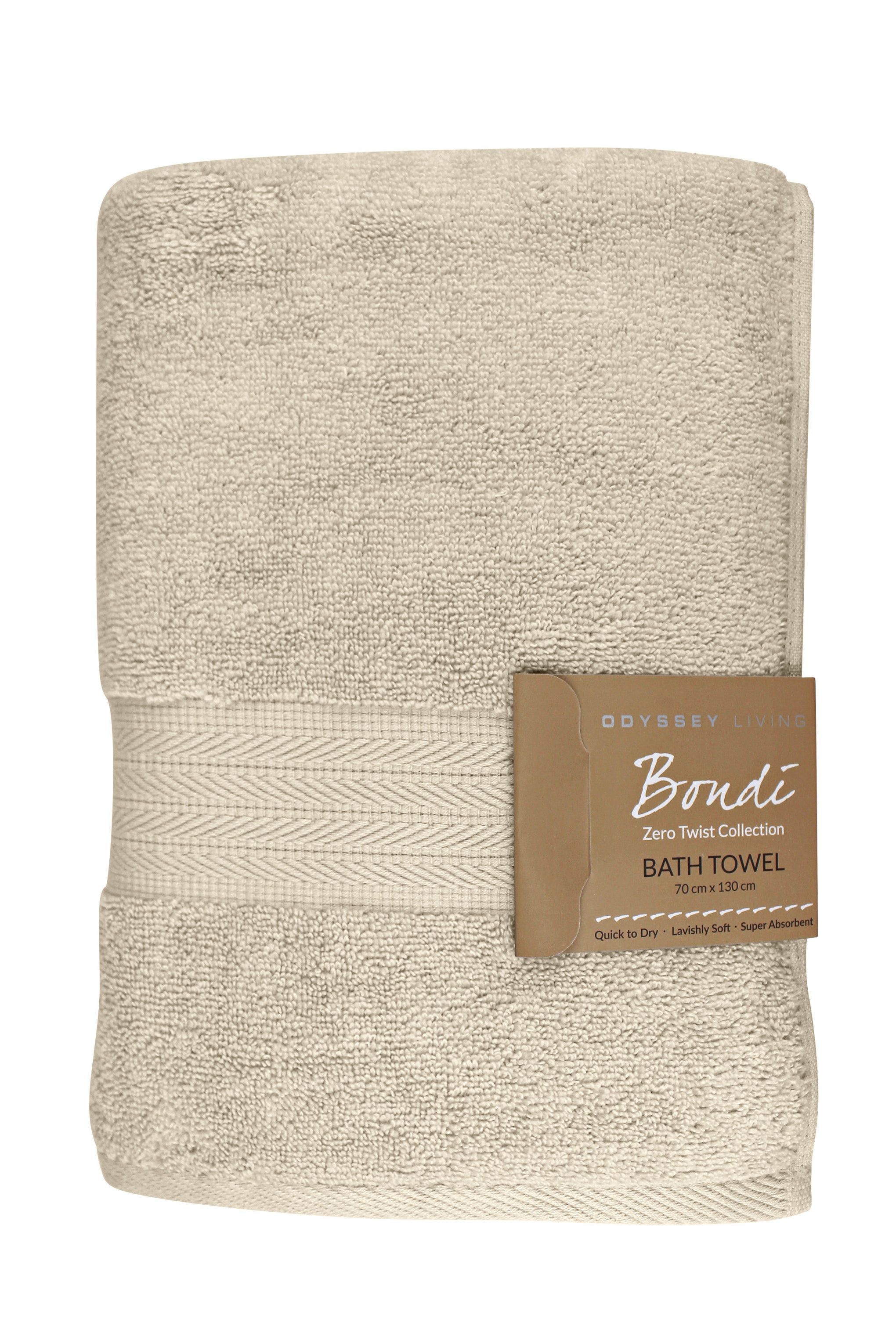 ODYSSEY LIVING | BONDI ZERO TWIST TOWEL COLLECTION - BATH TOWEL