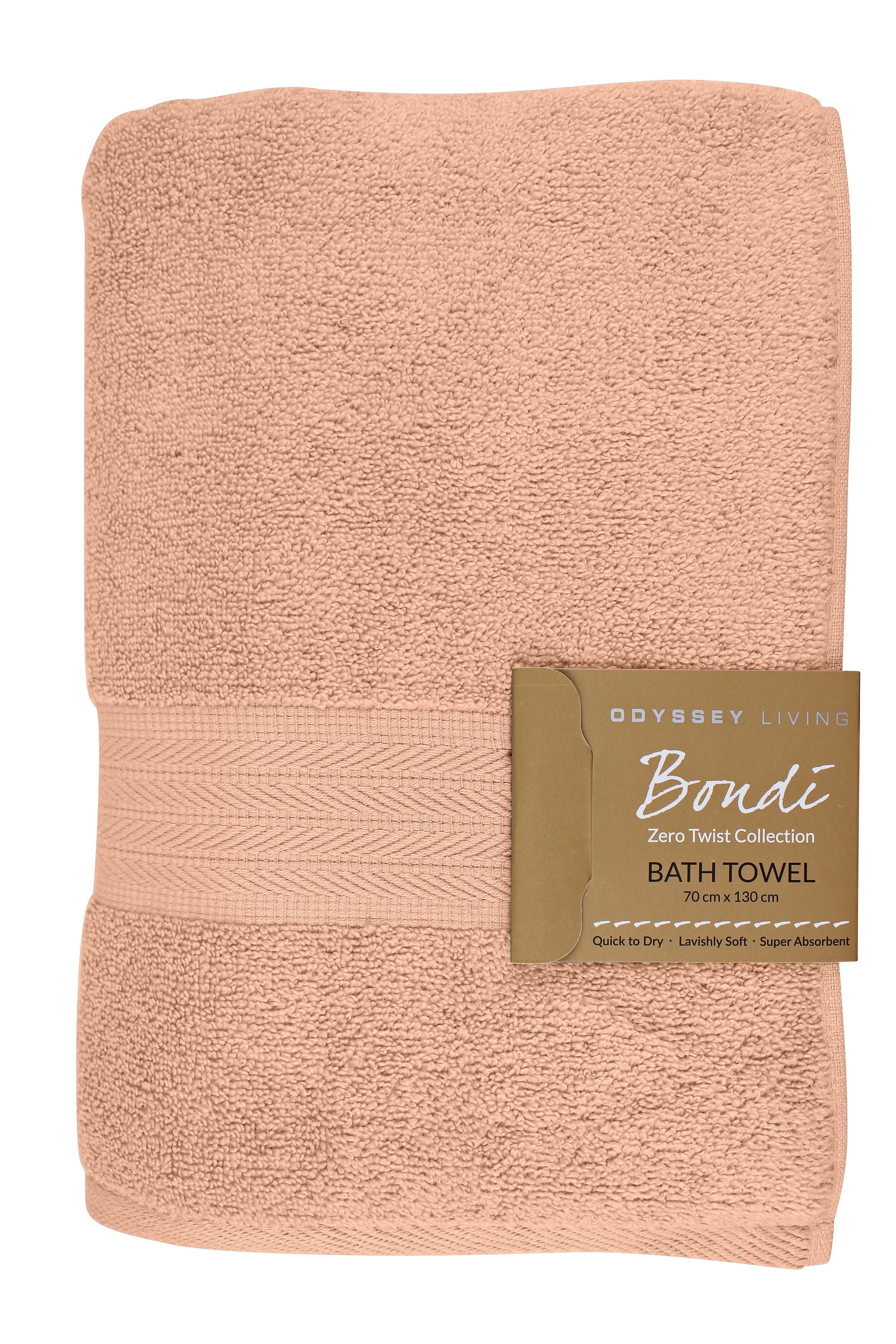 ODYSSEY LIVING | BONDI ZERO TWIST TOWEL COLLECTION - BATH TOWEL