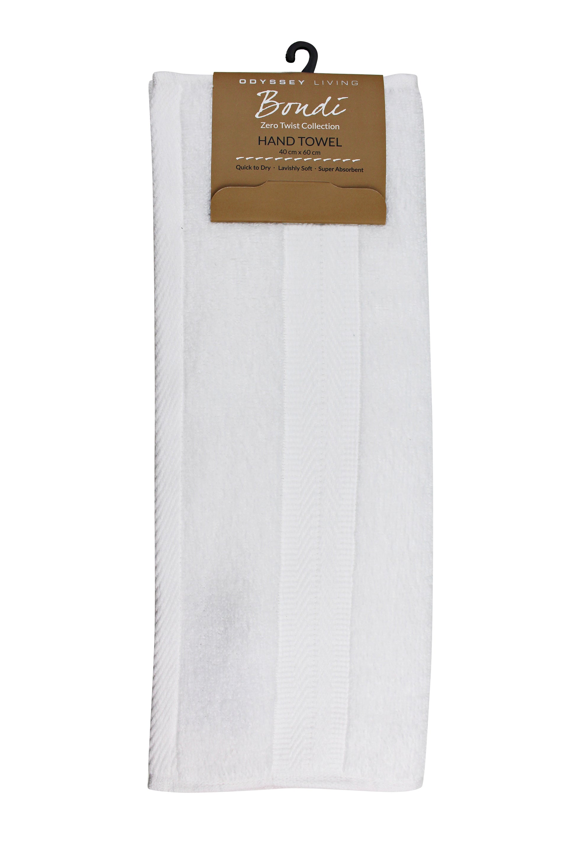 ODYSSEY LIVING | BONDI ZERO TWIST TOWEL COLLECTION - HAND TOWEL