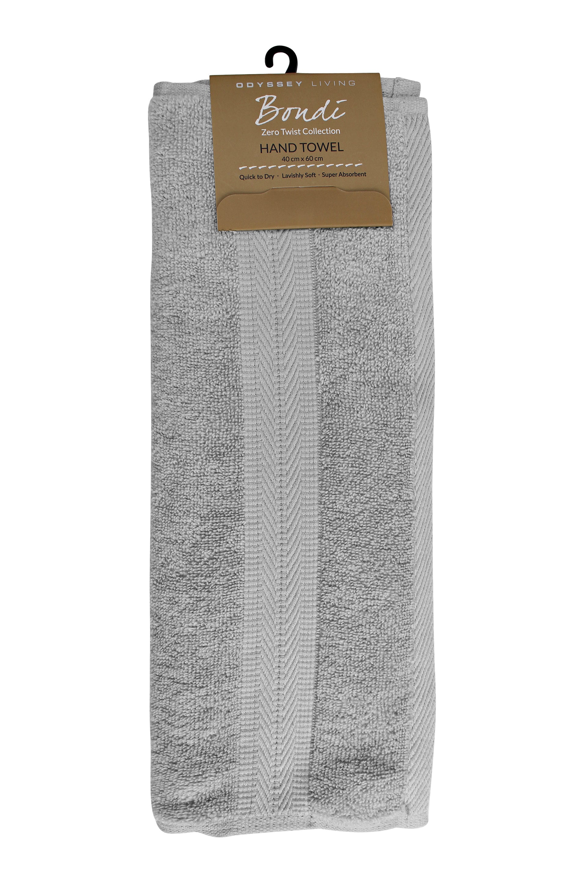 ODYSSEY LIVING | BONDI ZERO TWIST TOWEL COLLECTION - HAND TOWEL