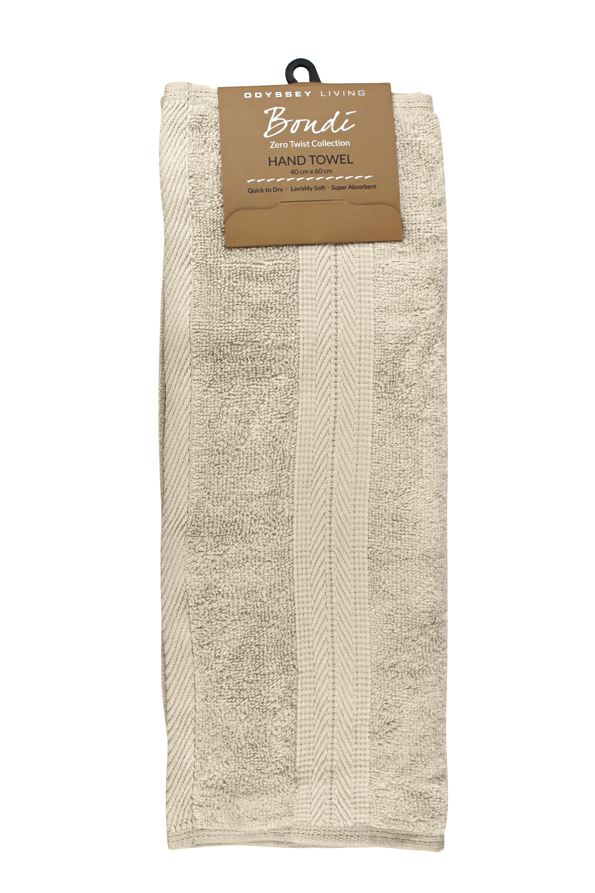 ODYSSEY LIVING | BONDI ZERO TWIST TOWEL COLLECTION - HAND TOWEL