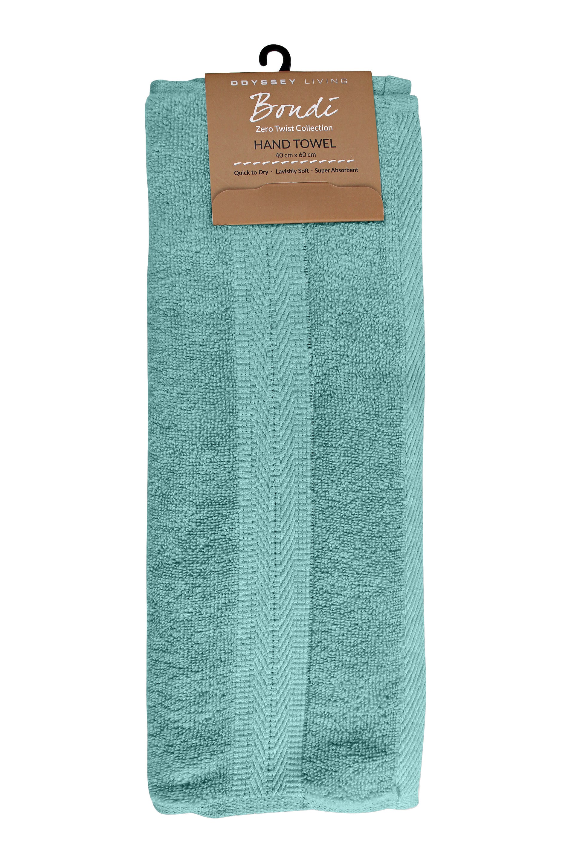 ODYSSEY LIVING | BONDI ZERO TWIST TOWEL COLLECTION - HAND TOWEL