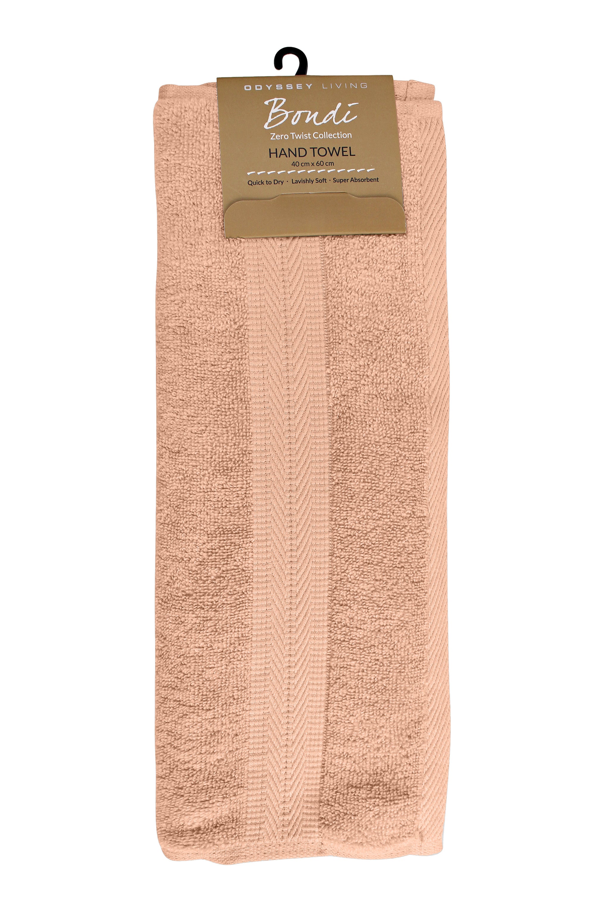 ODYSSEY LIVING | BONDI ZERO TWIST TOWEL COLLECTION - HAND TOWEL