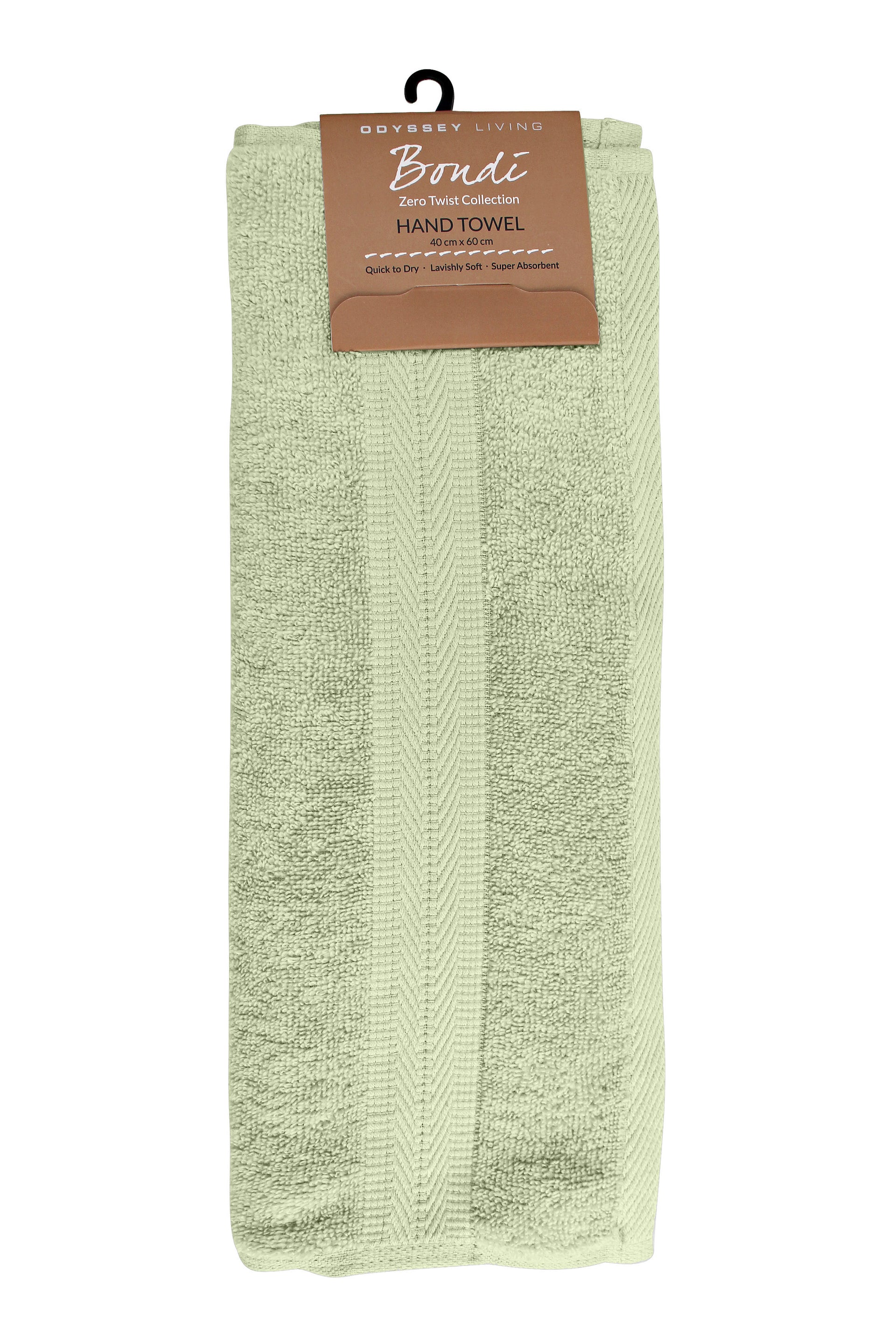 ODYSSEY LIVING | BONDI ZERO TWIST TOWEL COLLECTION - HAND TOWEL