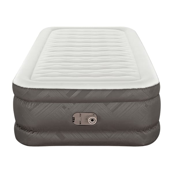 Bestway Air Mattress Single Inflatable Bed 46Cm Airbed Grey