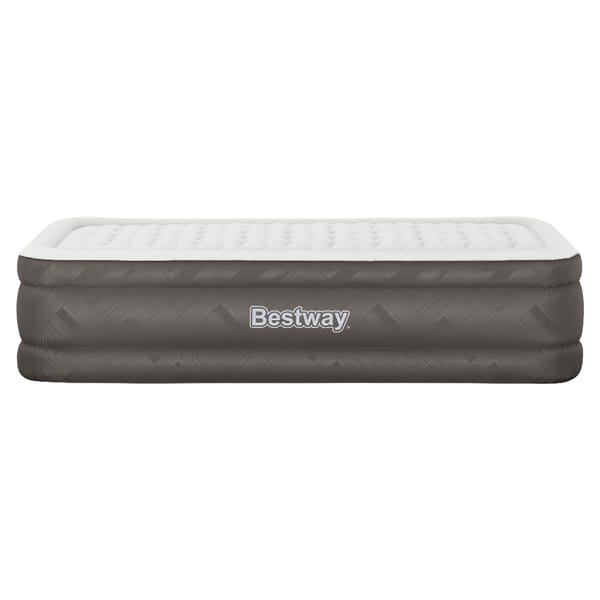 Bestway Air Mattress Single Inflatable Bed 46Cm Airbed Grey