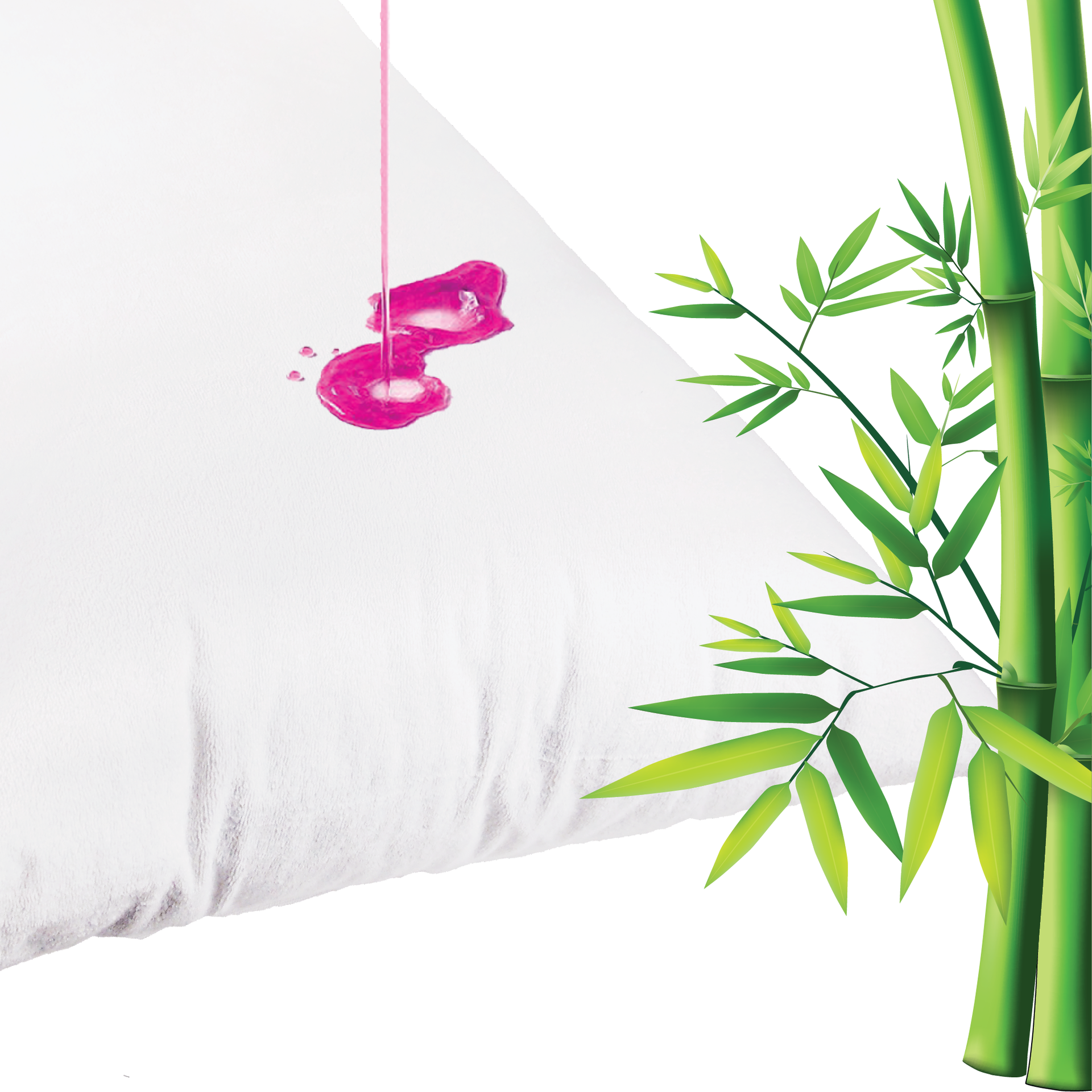 Luxor Bamboo Terry Pile Pillow Protector (Twin Pack)