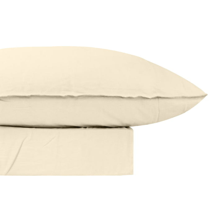 Bas Phillips Bamboo Linen Sheet Set - Natural Bas Phillips