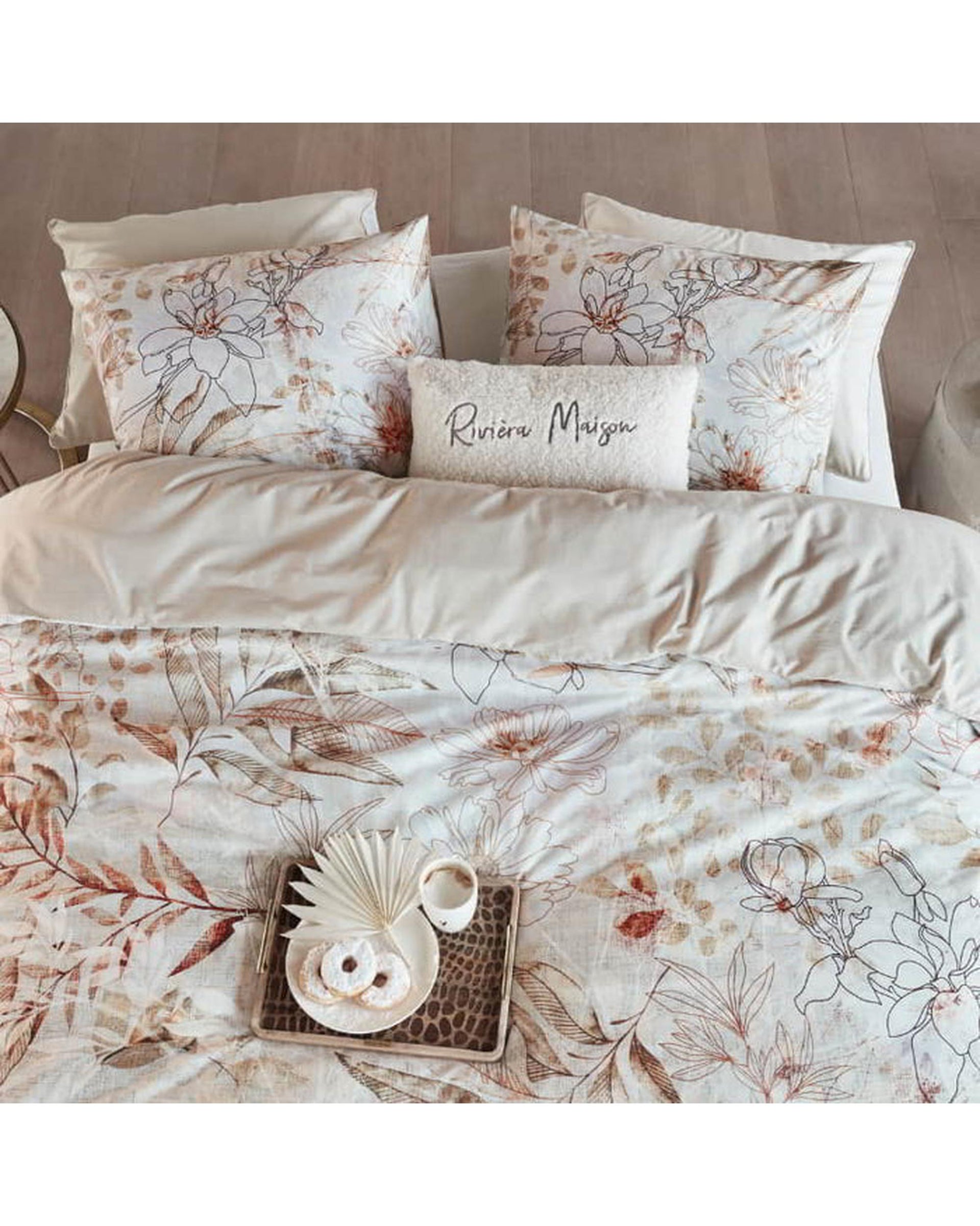Bedding House Everlasting Natural Quilt Cover Set Bedding House