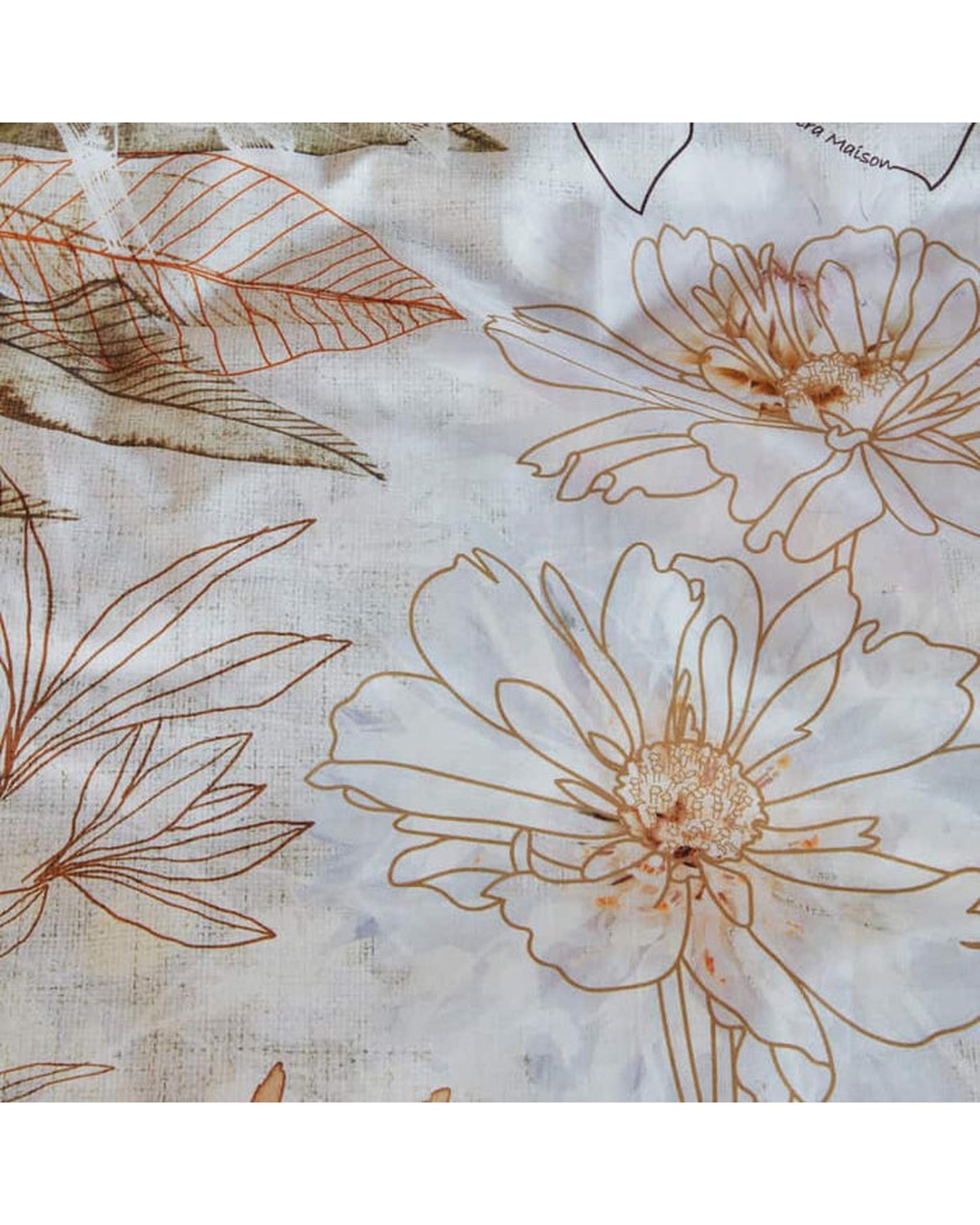 Bedding House Everlasting Natural Quilt Cover Set Bedding House