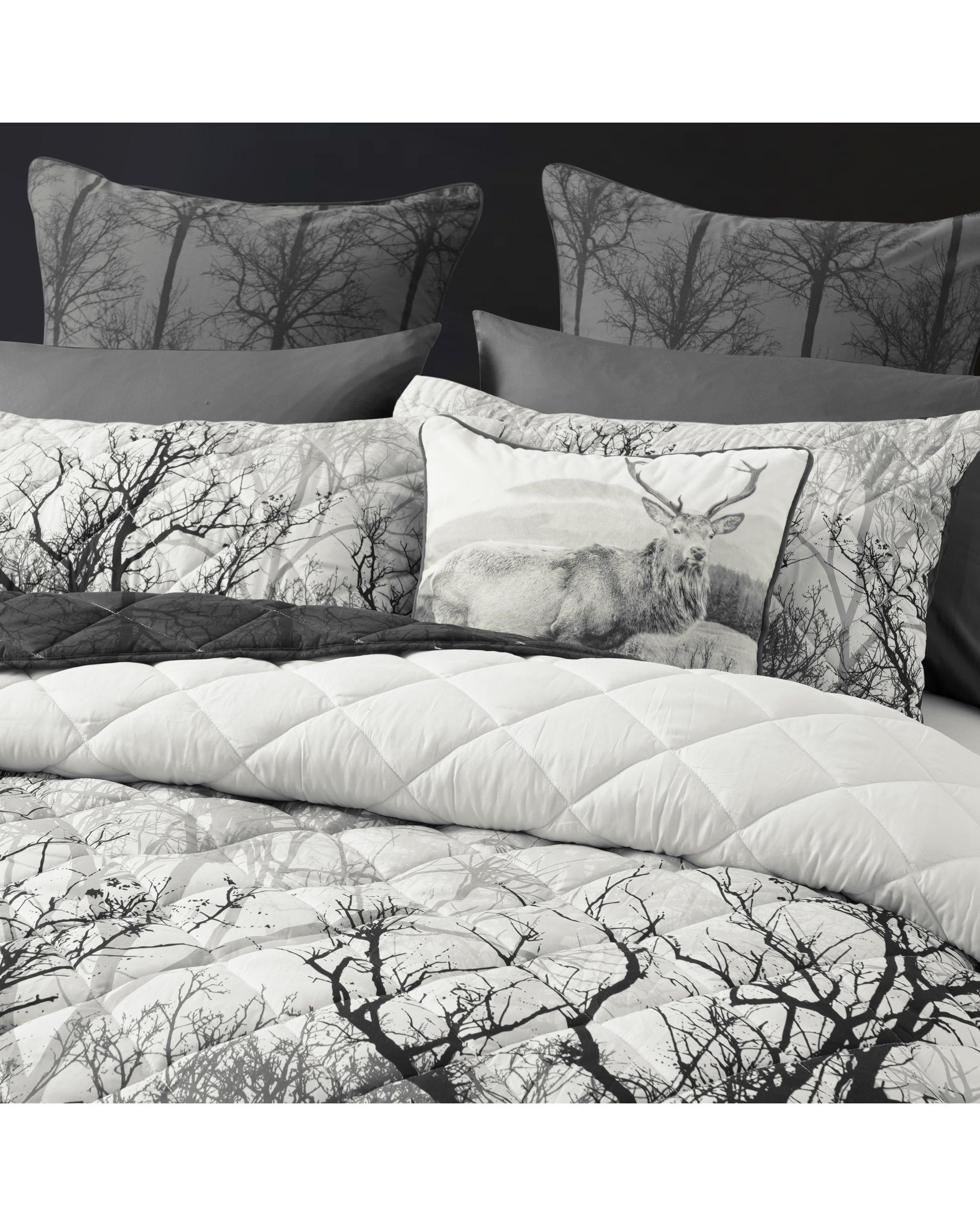 Bianca Bedding BOSCAGE Black Polyester Coverlet Set Bianca Bedding