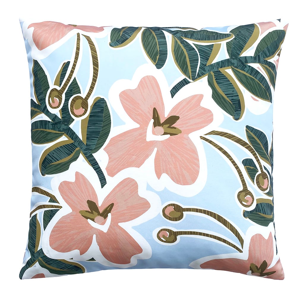 Zaab | Casa Hibiscus Filled Outdoor Cushion 50X50Cm