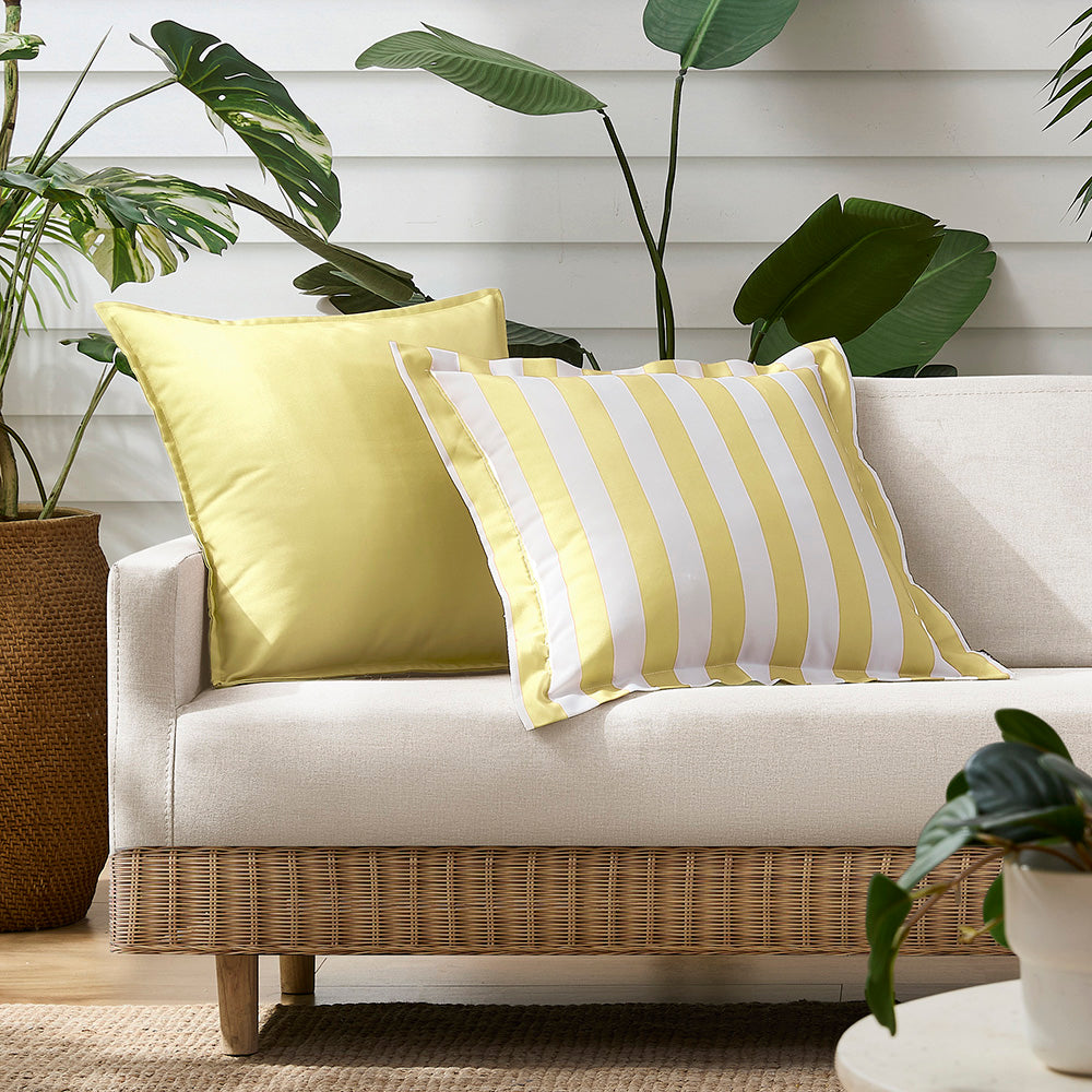 Zaab | Casa Stripe Filled Outdoor Cushion 50X50Cm