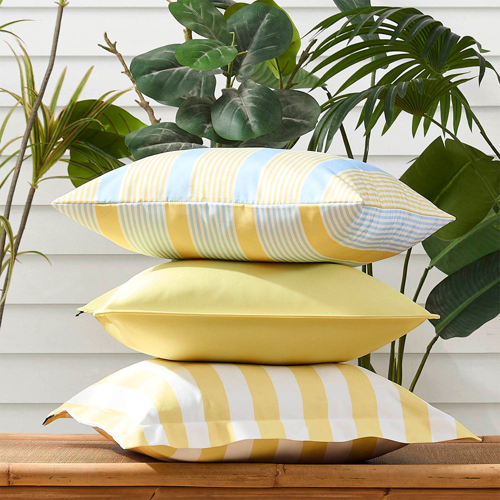 Zaab | Casa Stripe Filled Outdoor Cushion 50X50Cm
