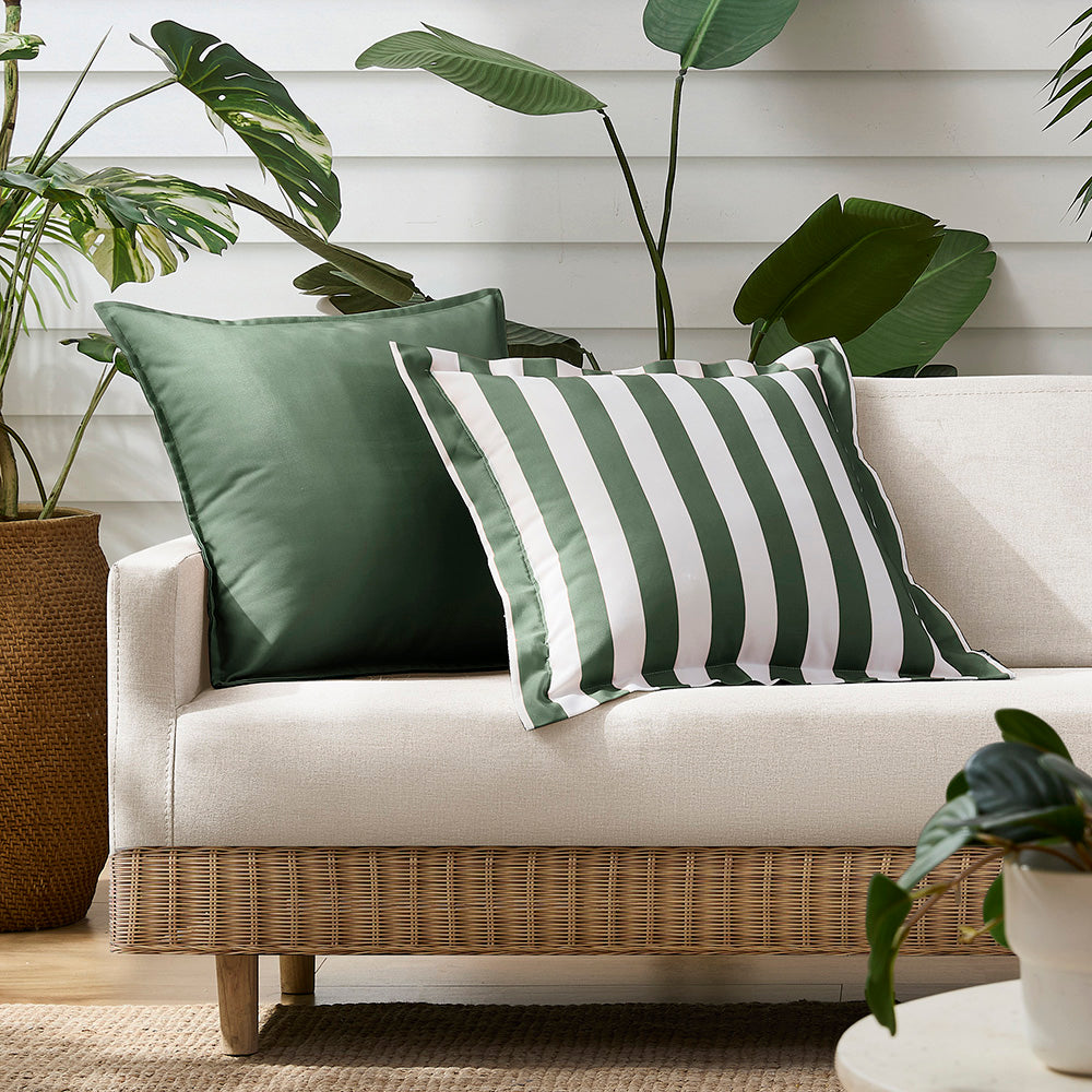 Zaab | Casa Stripe Filled Outdoor Cushion 50X50Cm