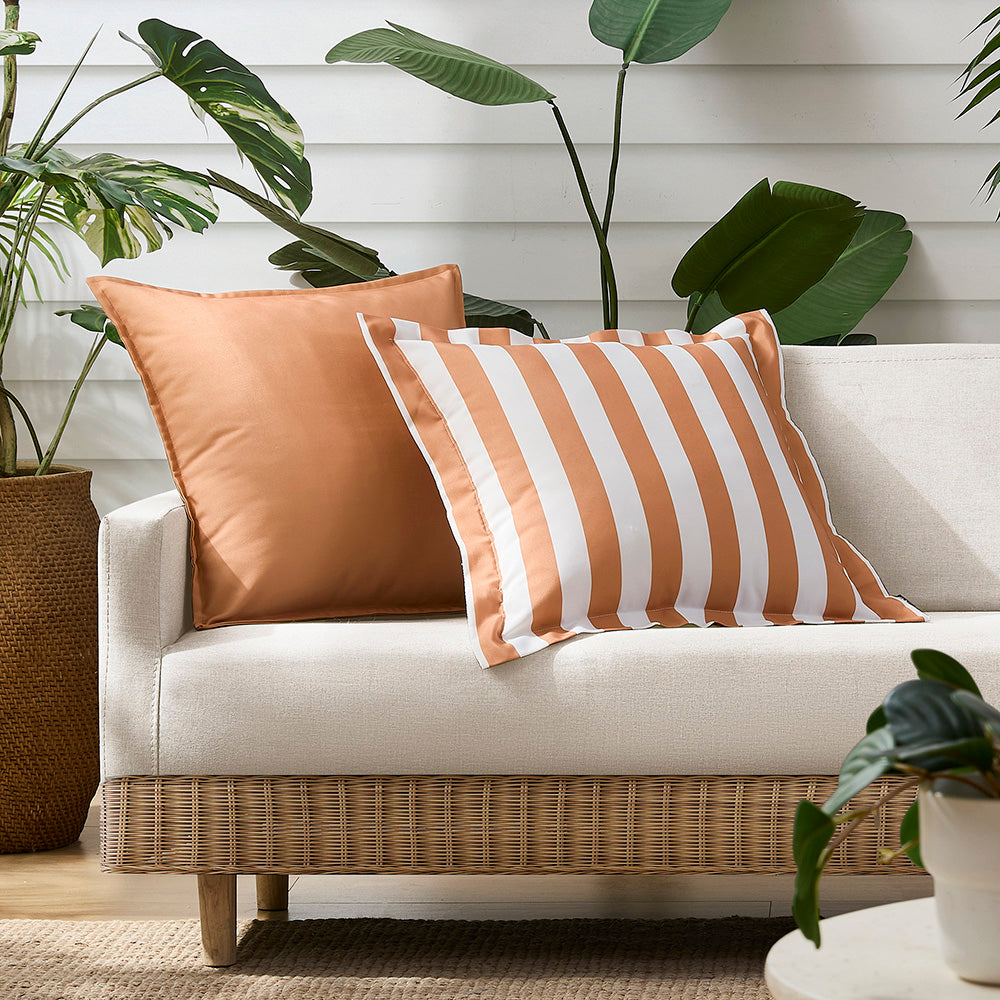 Zaab | Casa Stripe Filled Outdoor Cushion 50X50Cm