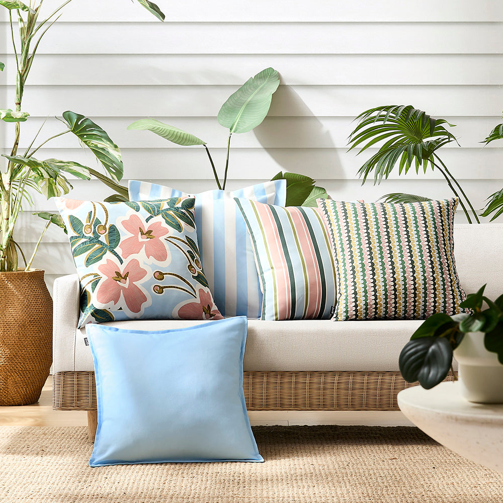 Zaab | Casa Filled Outdoor Cushion Green 50X50Cm