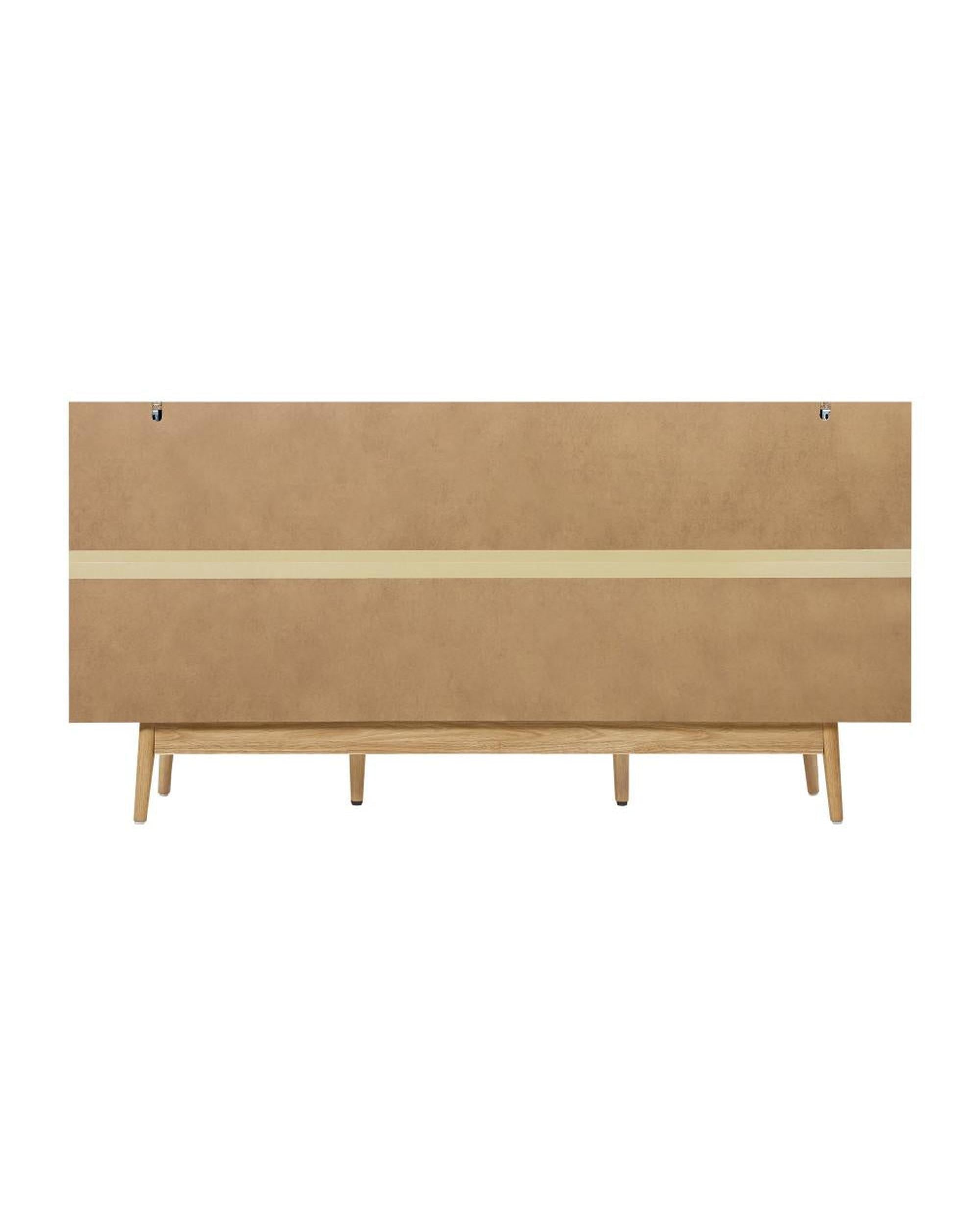 ELLE 9 Chest of Drawers Dresser Rattan Storage Cabinet Lowboy Bedroom Wooden Oikiture