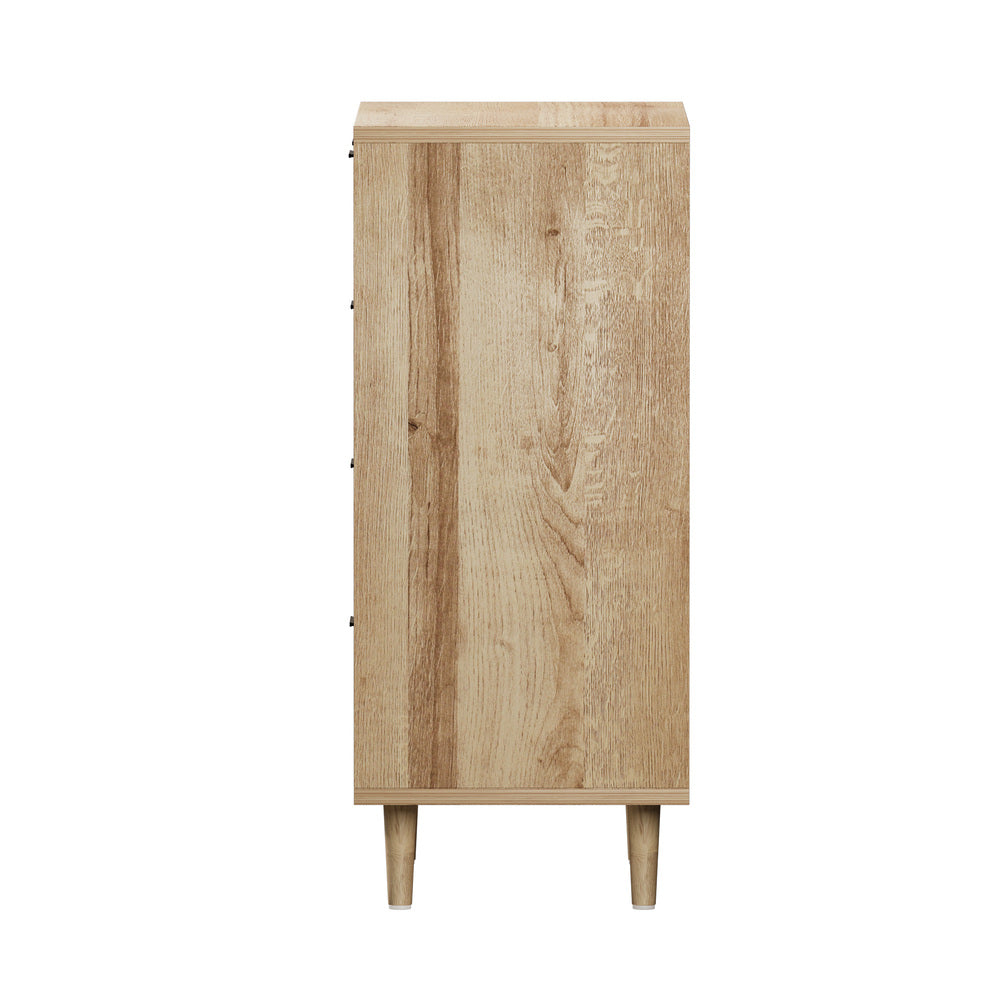 LILLY 5 Chest of Drawers Dresser Tallboy Natural Oikiture