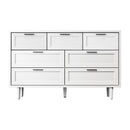 SKUFFER 5 Chest of Drawers Dresser Tallboy Rattan Oikiture