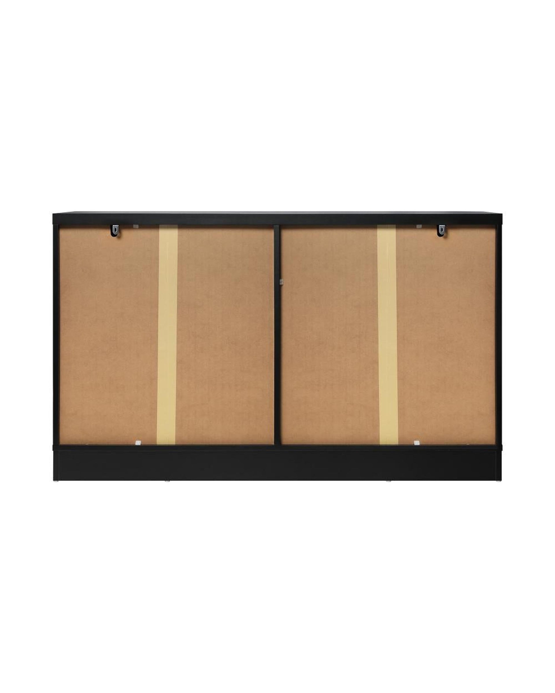 DAIN Chest of Drawers with 6 Drawers Dresser Tallboy Storage Cabinet Black Oikiture