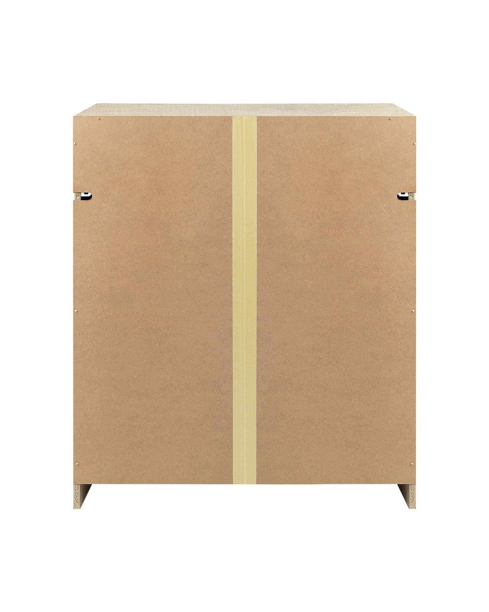 5 Chest of Drawers Tallboy Cabinet Dresser Table Wooden White Furniture