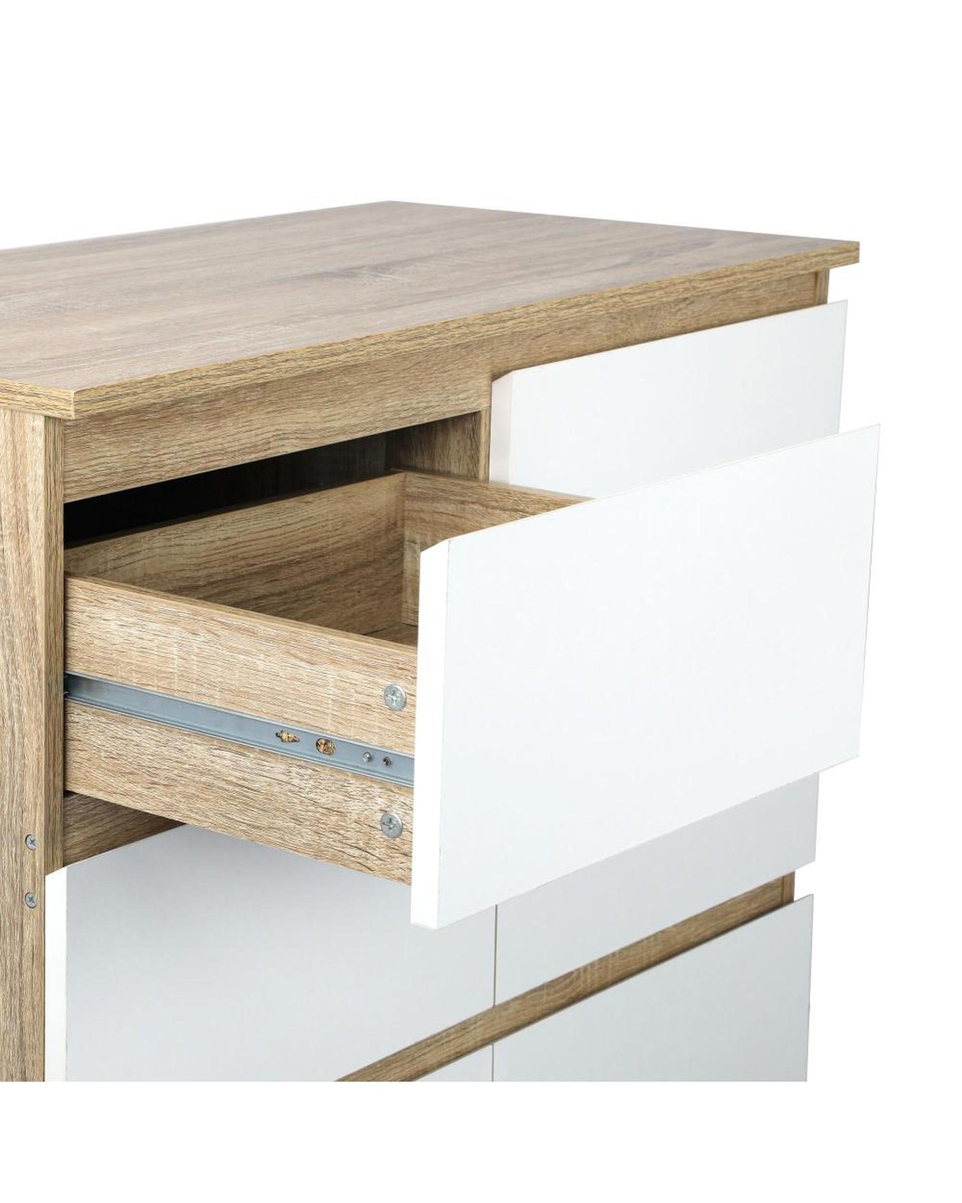 OCTAVIAN Chest of Drawers 8 Drawers Tallboy Cabinet Home Furniture Oikiture