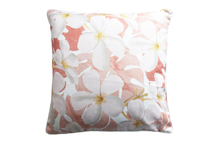 Zaab | COCOON FRANGIPAN FILLED OUTDOO CUSHION BLUSH 50X50CM