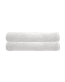 Chateau 2x Bath Sheets (Commercial Range) - WHITE Bambury