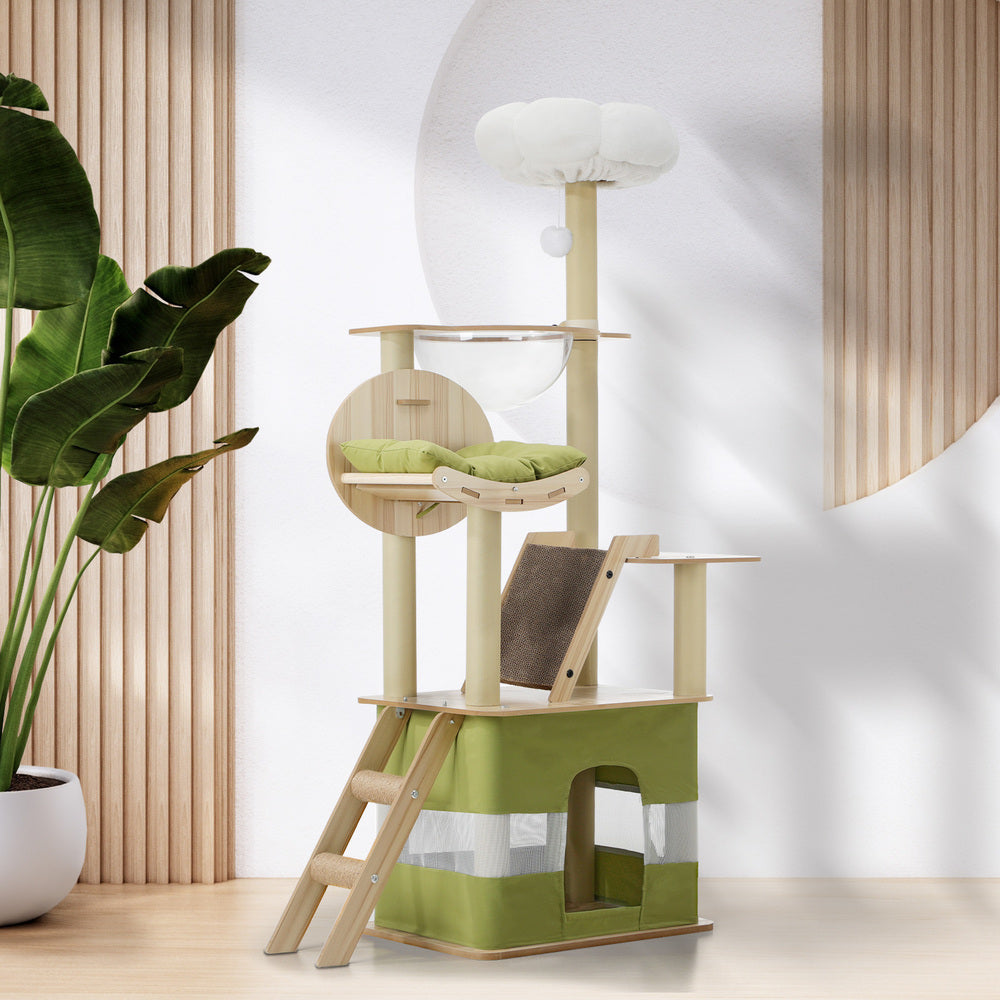 Alopet Cat Tree Tower Scratching Post Scratcher 152cm Alopet