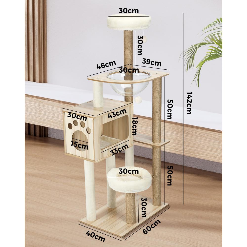 Alopet Cat Tree Tower Scratching Post Scratcher Cats Condo Alopet