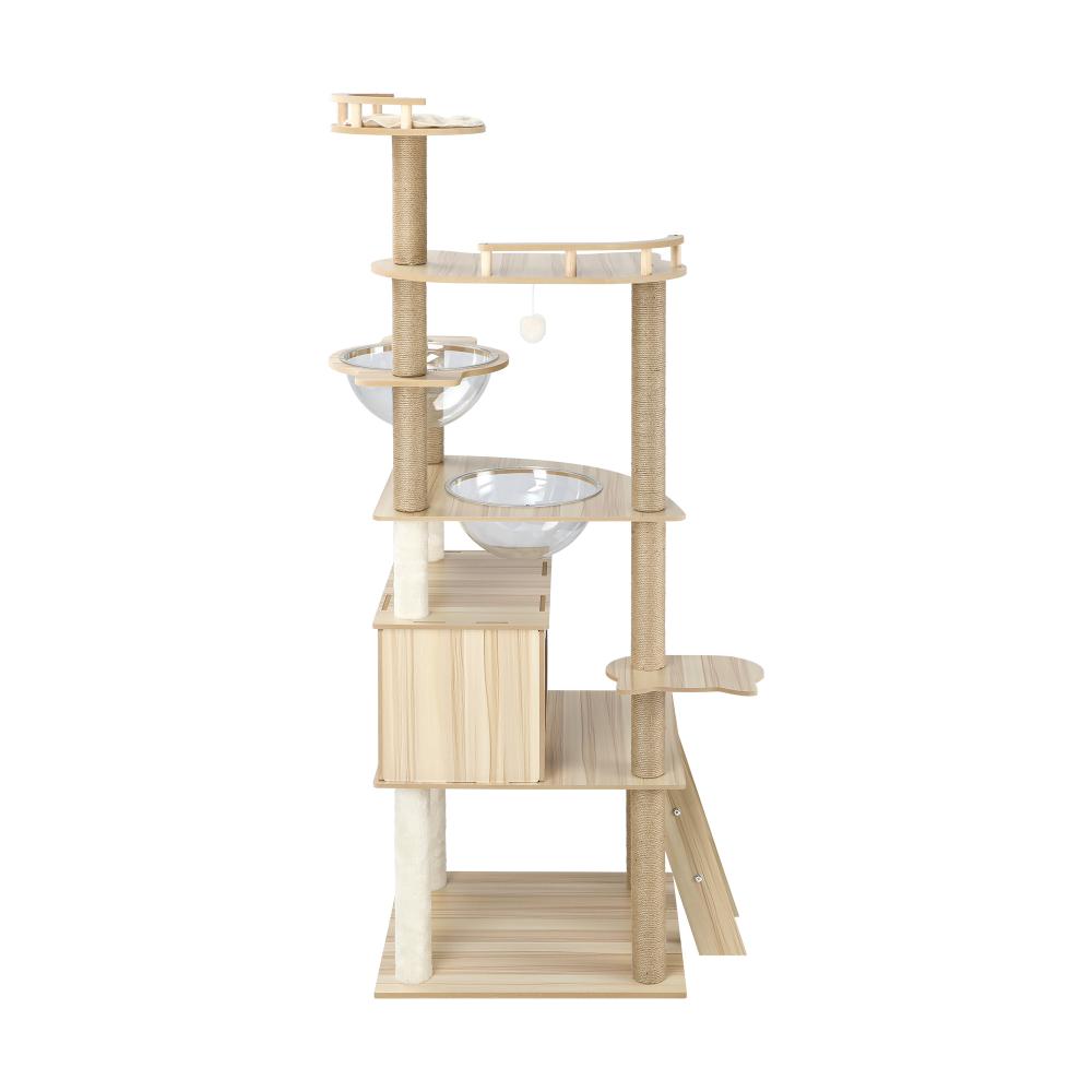 Alopet 174 cm Cat Tree with Scratching Post Cat Condo Ladder 4Paws