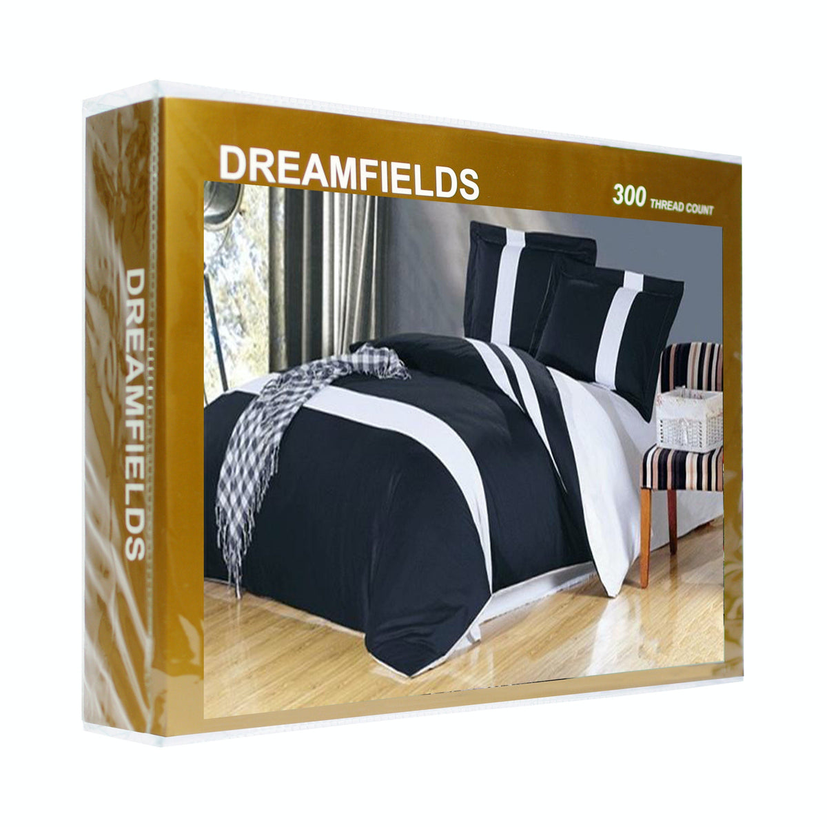 Dreamfields Star Ocean Design Quilt Doona Duvet Cover Set