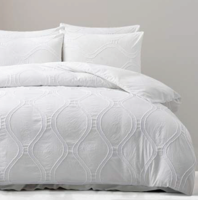 ARDOR BOUDOIR "Lucy" MIRCO TUFTED QUILT COVER SET Ardor Bedding