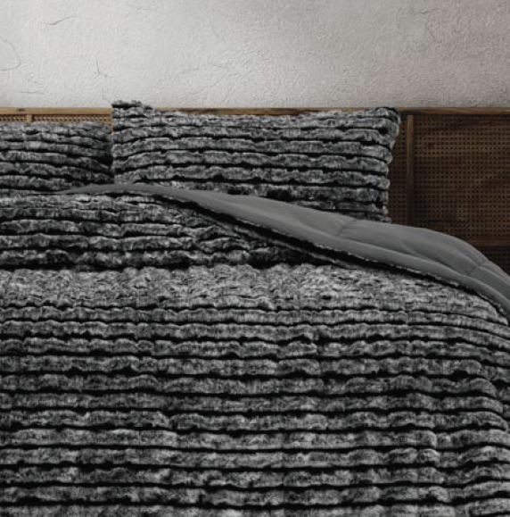 ARDOR BOUDOIR "Cole" 3PC COMFORTER SET - QUEEN/KING Ardor Bedding