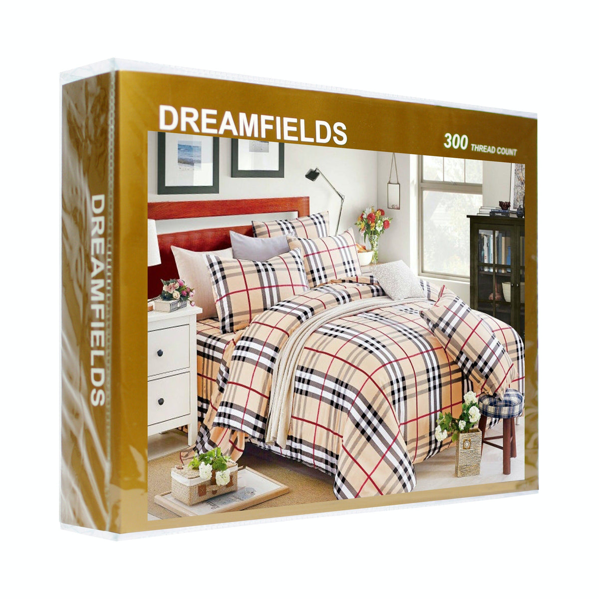 Luxor Cotton Bubbery Design Quilt Doona Duvet Cover Set