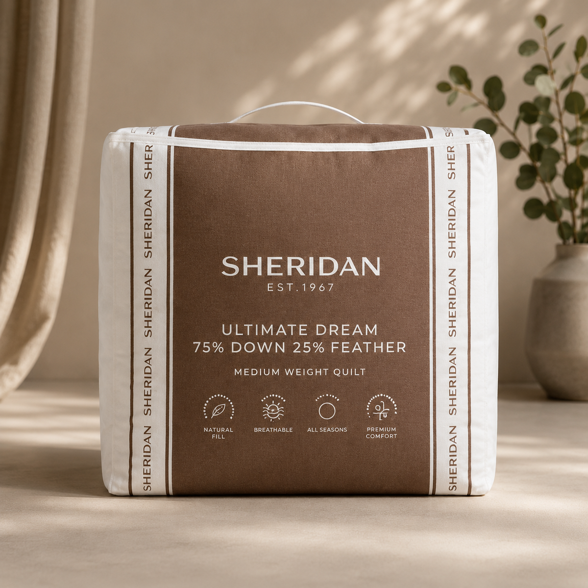Sheridan Ultimate Dream Range 75% Goose Down 25% Goose Feather Quilt