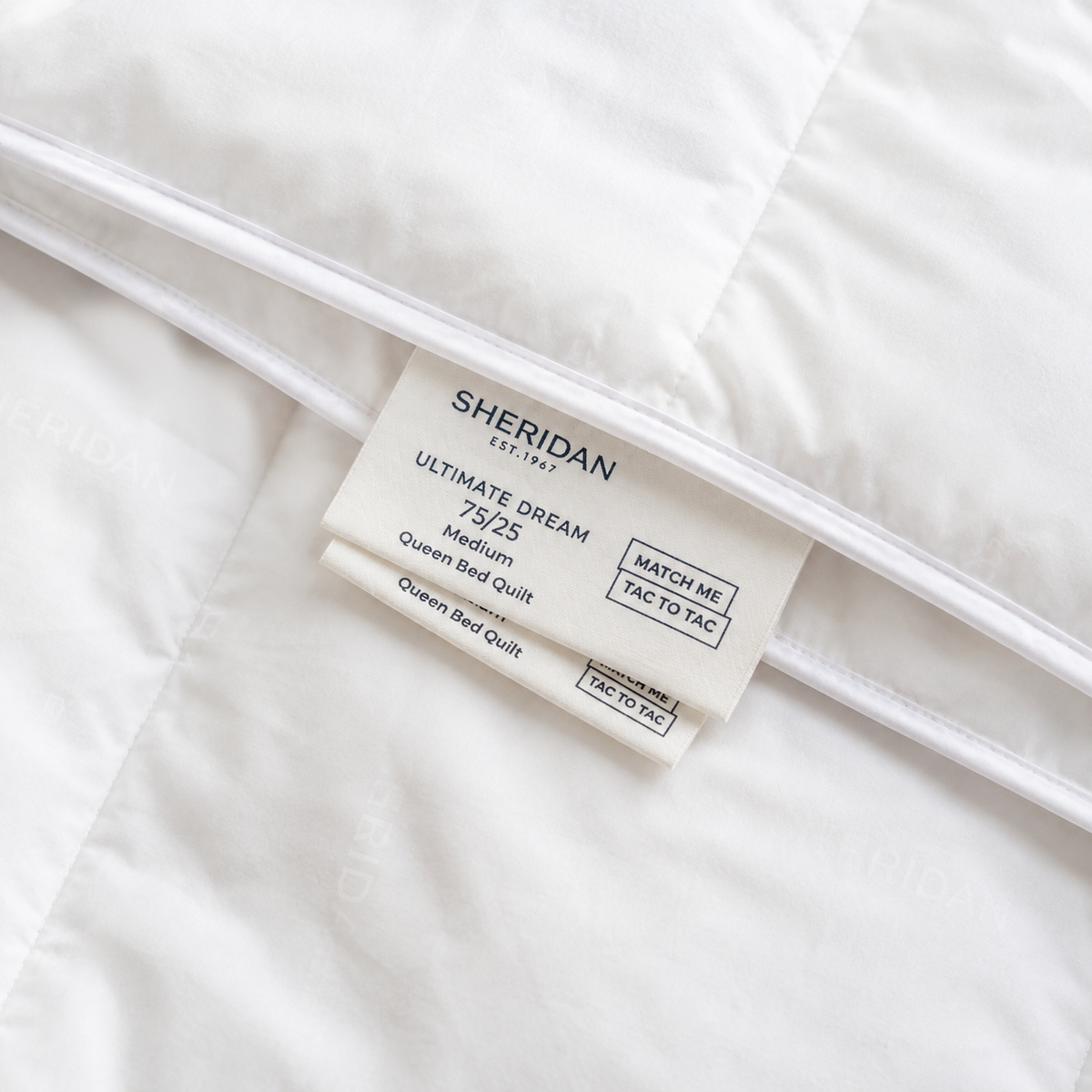 Sheridan Ultimate Dream Range 75% Goose Down 25% Goose Feather Quilt