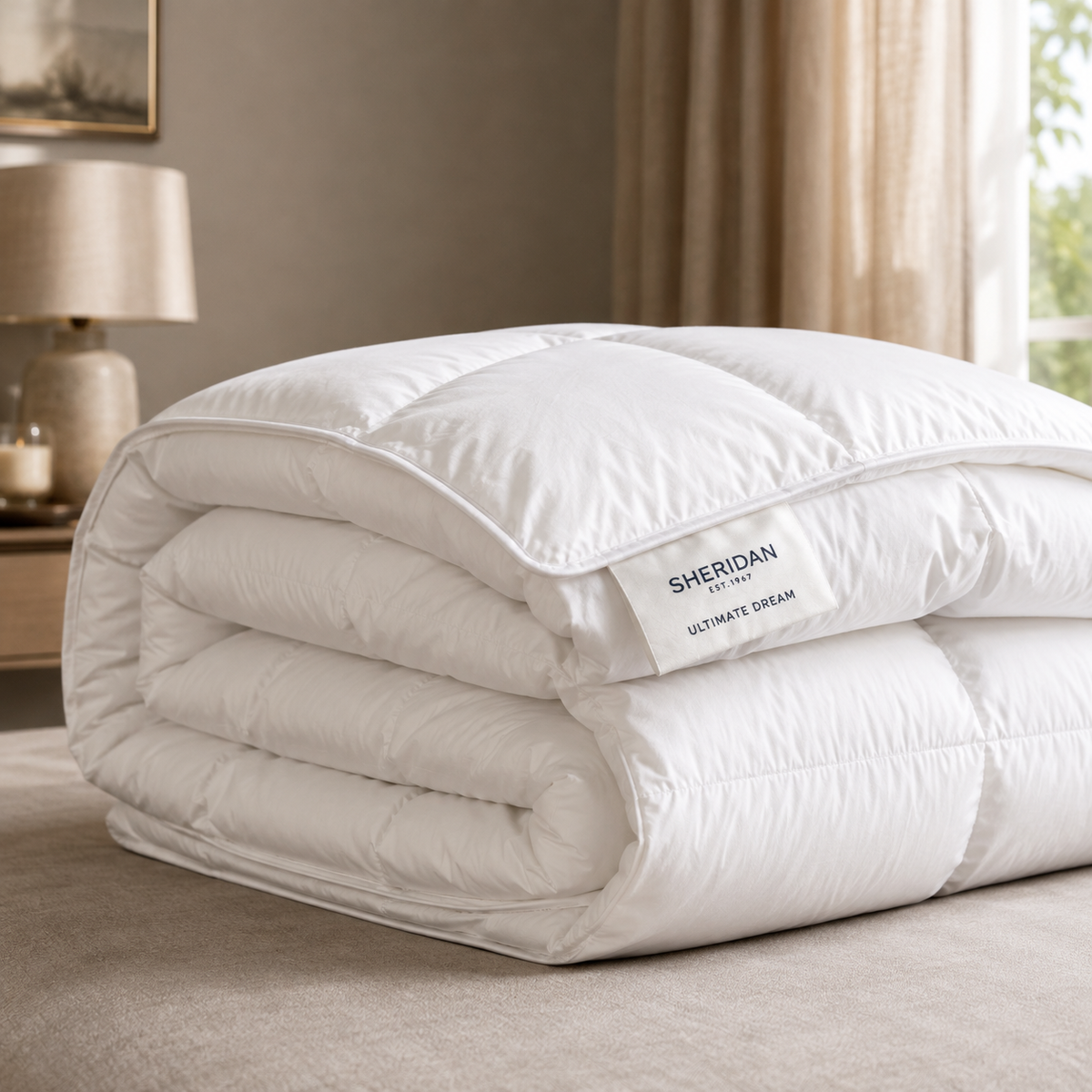 Sheridan Ultimate Dream Range 75% Goose Down 25% Goose Feather Quilt