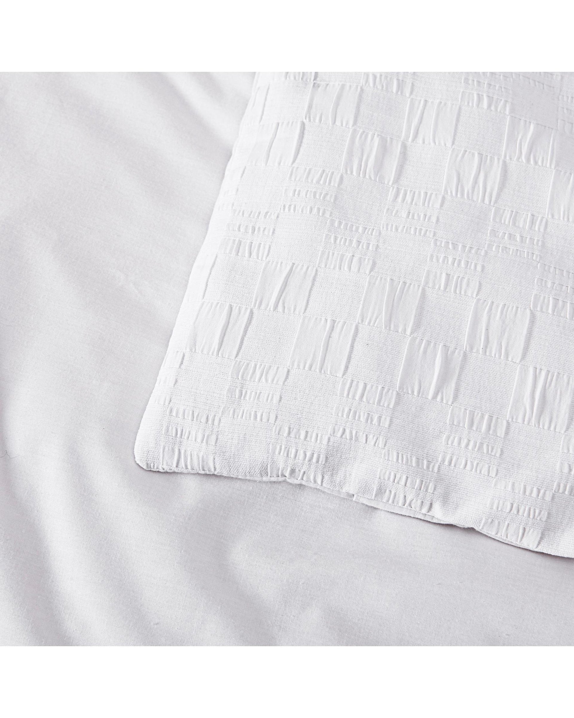 Bianca Bedding White Polyester Quilt Cover Set Bianca Bedding