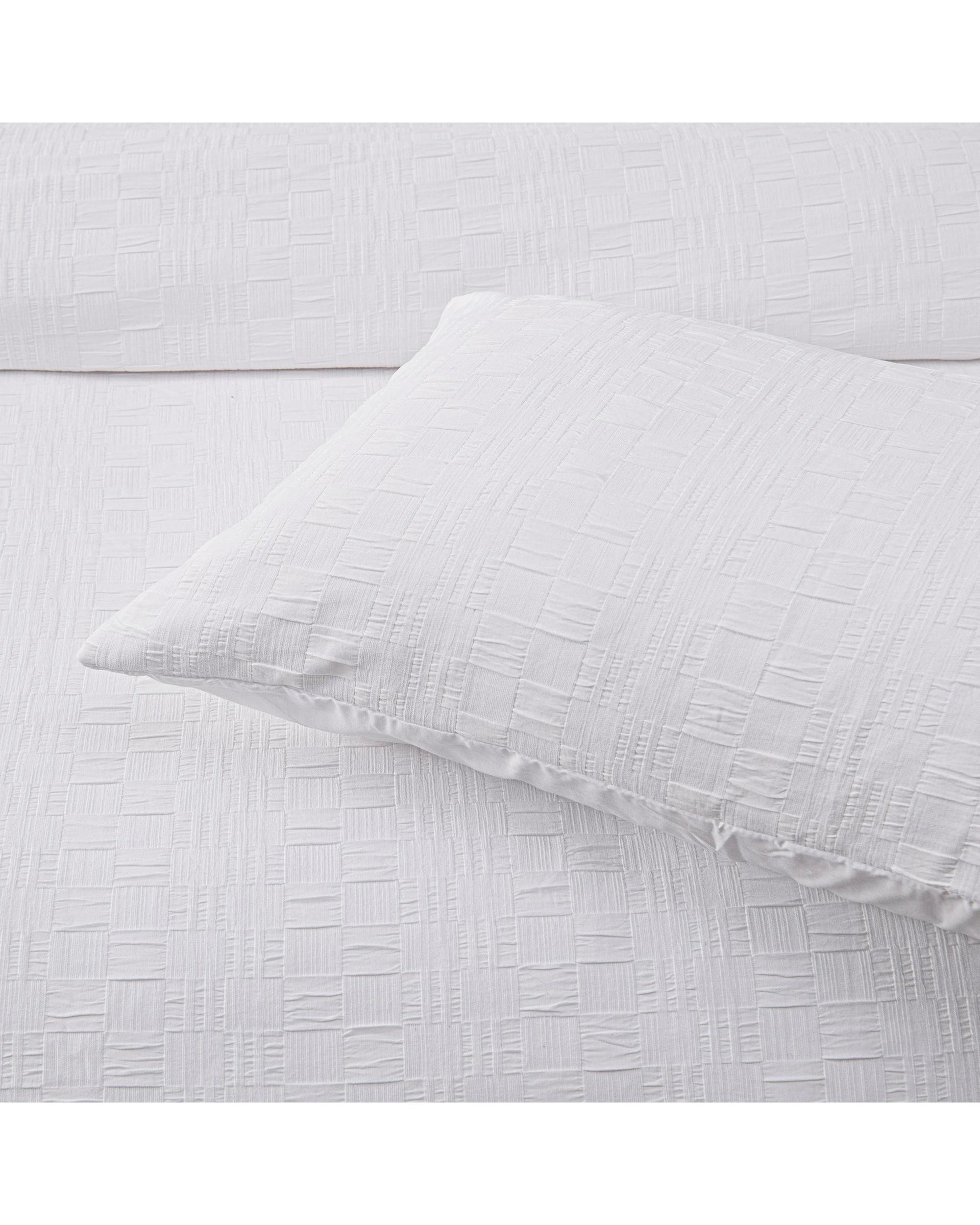 Bianca Bedding White Polyester Quilt Cover Set Bianca Bedding