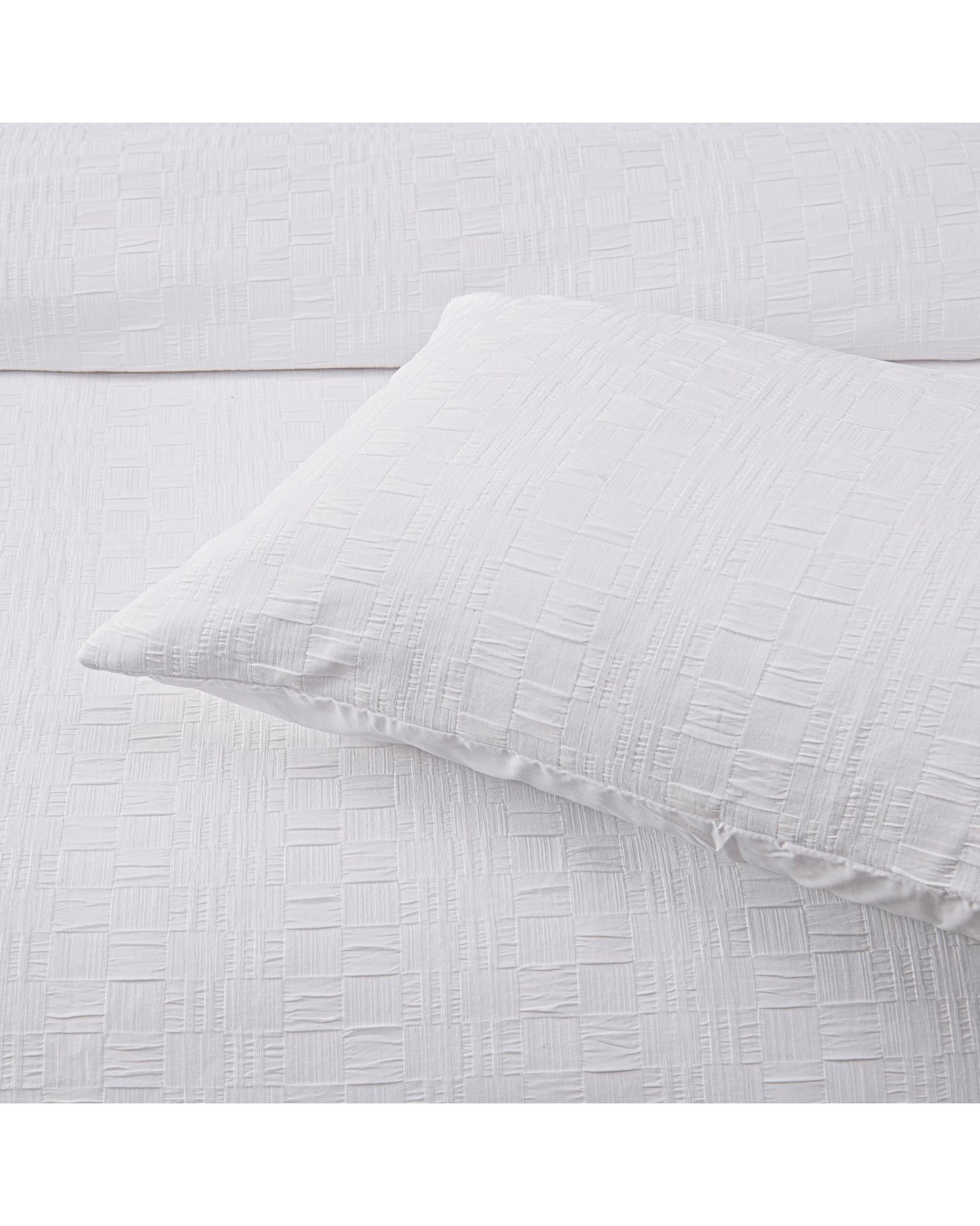 Bianca Bedding White Polyester Quilt Cover Set Bianca Bedding