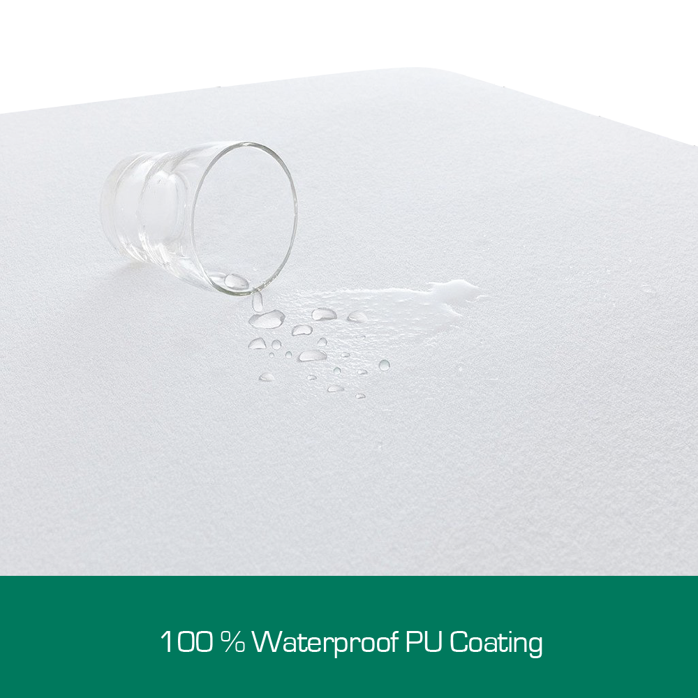 Luxor Australian Made Fully Fitted Terry Cotton Waterproof Mattress Protector